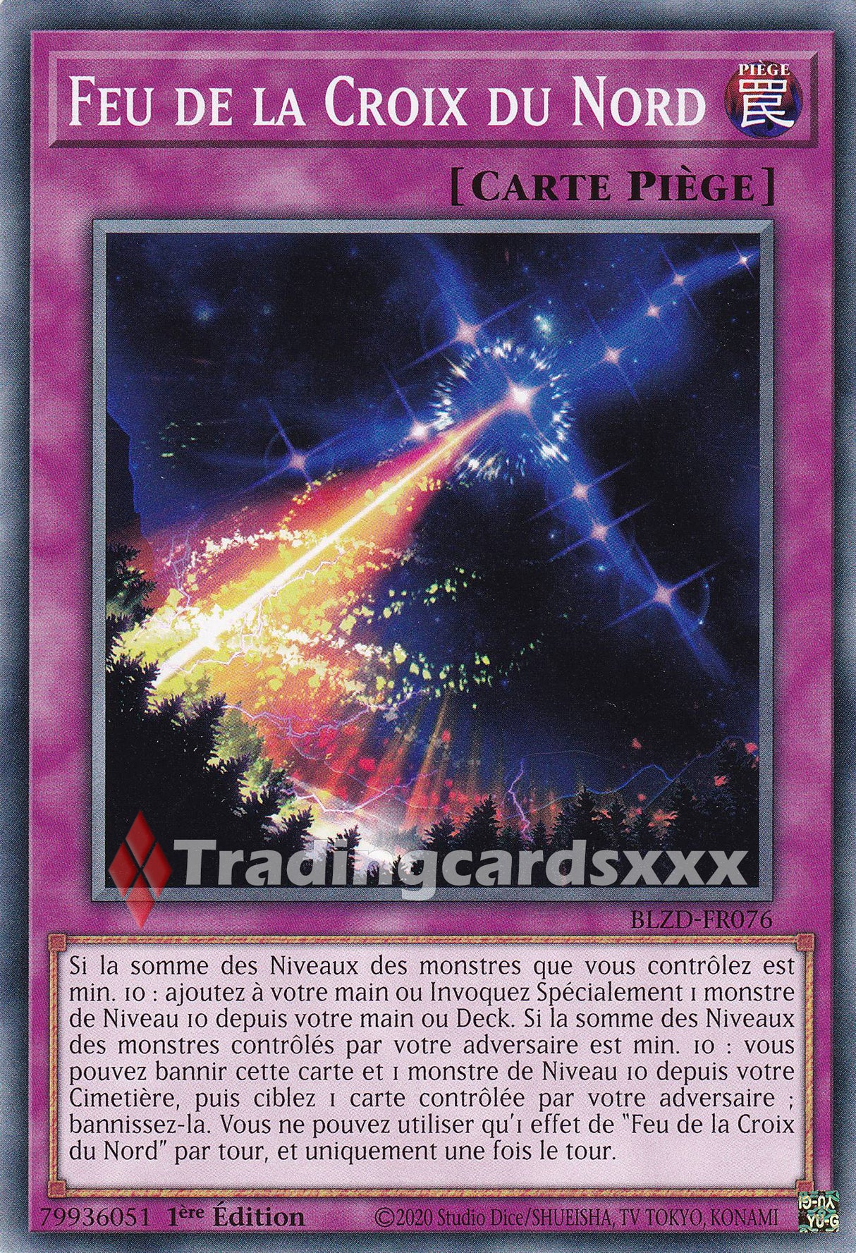 Yu-Gi-Oh! Feu de la Croix du Nord : C BLZD-FR076