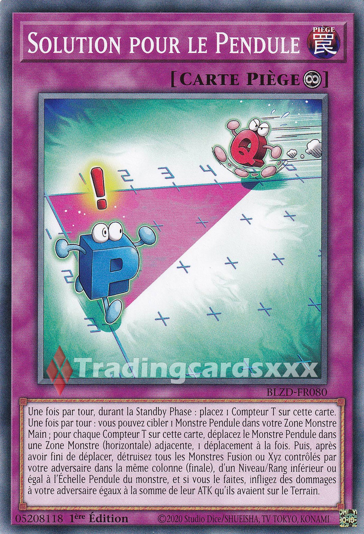 Yu-Gi-Oh! Solution pour le Pendule : C BLZD-FR080