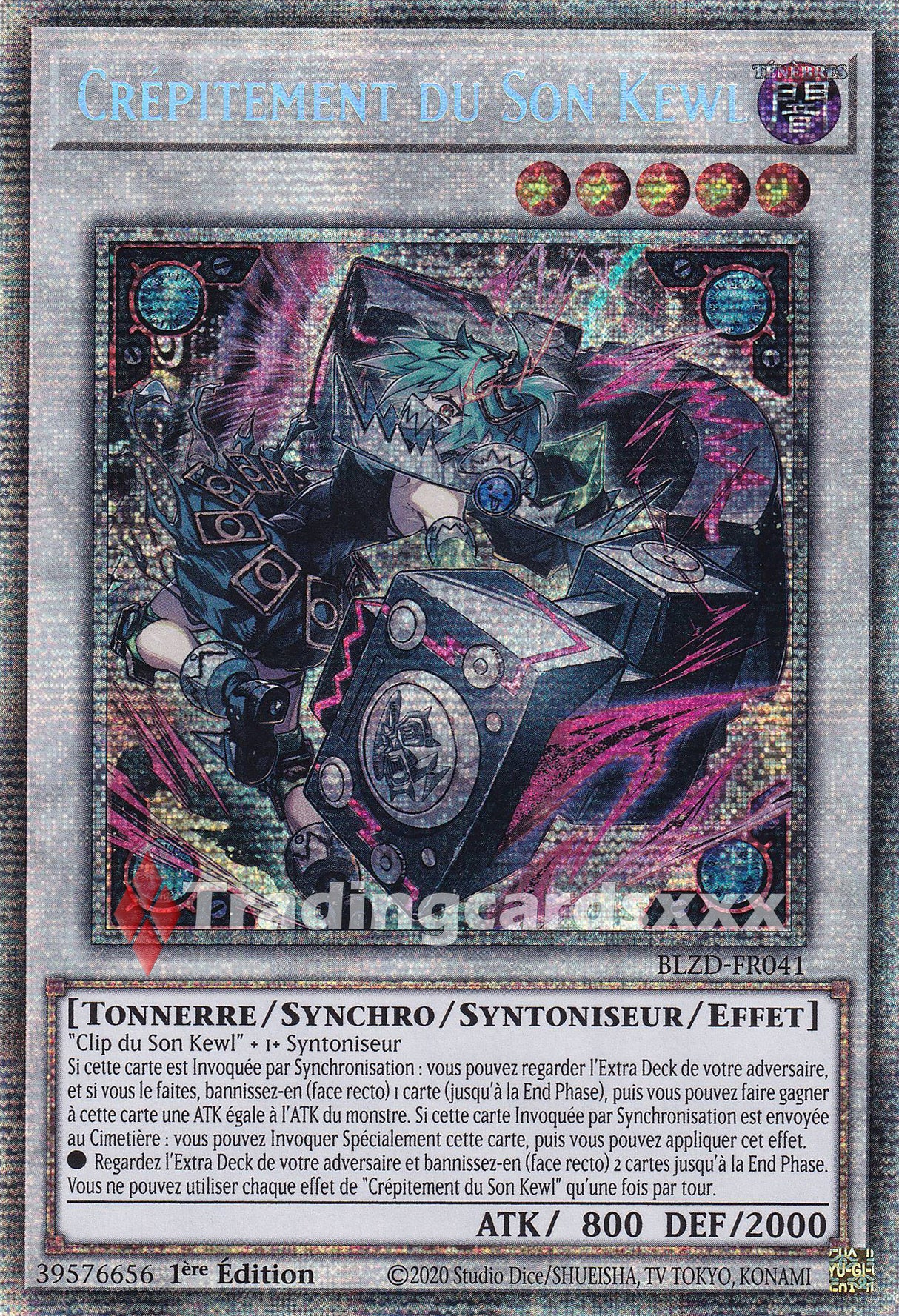 Yu-Gi-Oh! Crépitement du Son Kewl : STAR BLZD-FR041