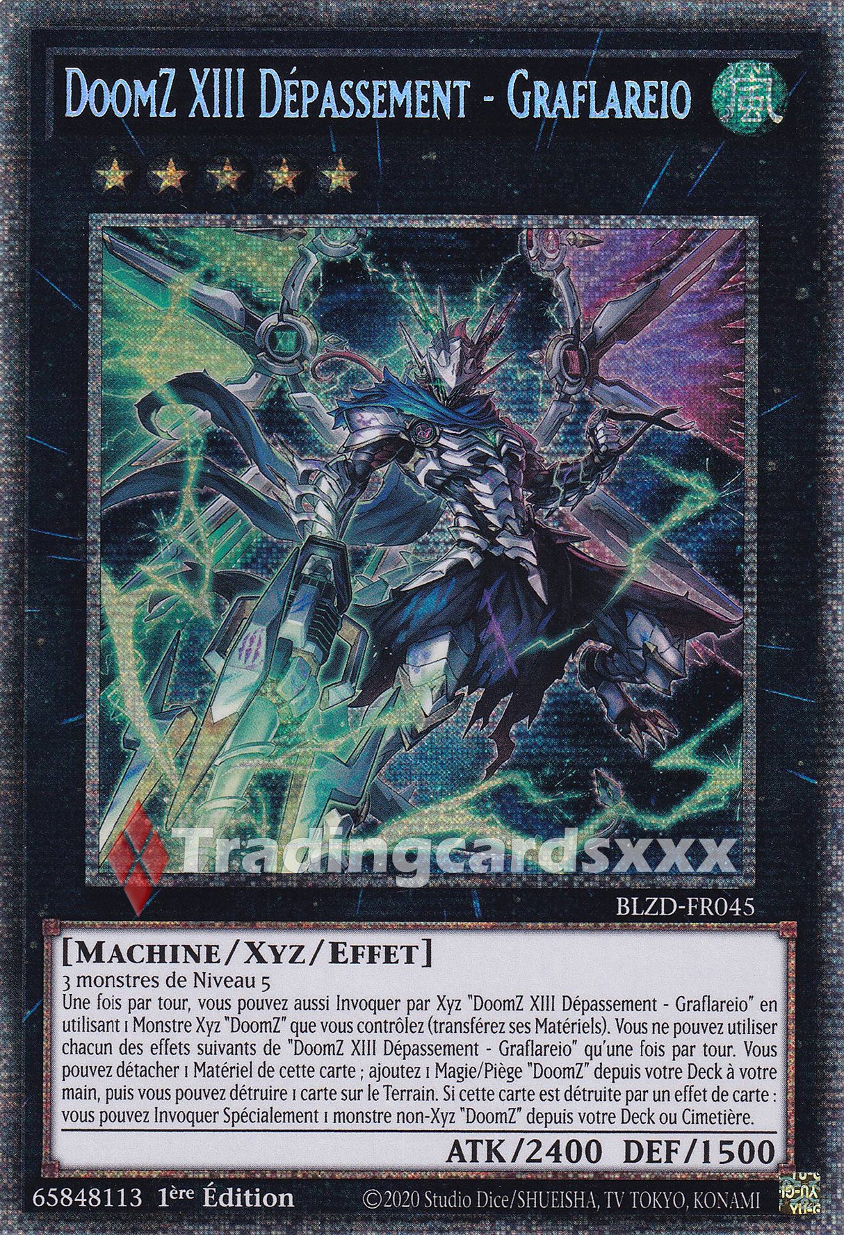 Yu-Gi-Oh! DoomZ XIII Dépassement - Graflareio : STAR BLZD-FR045