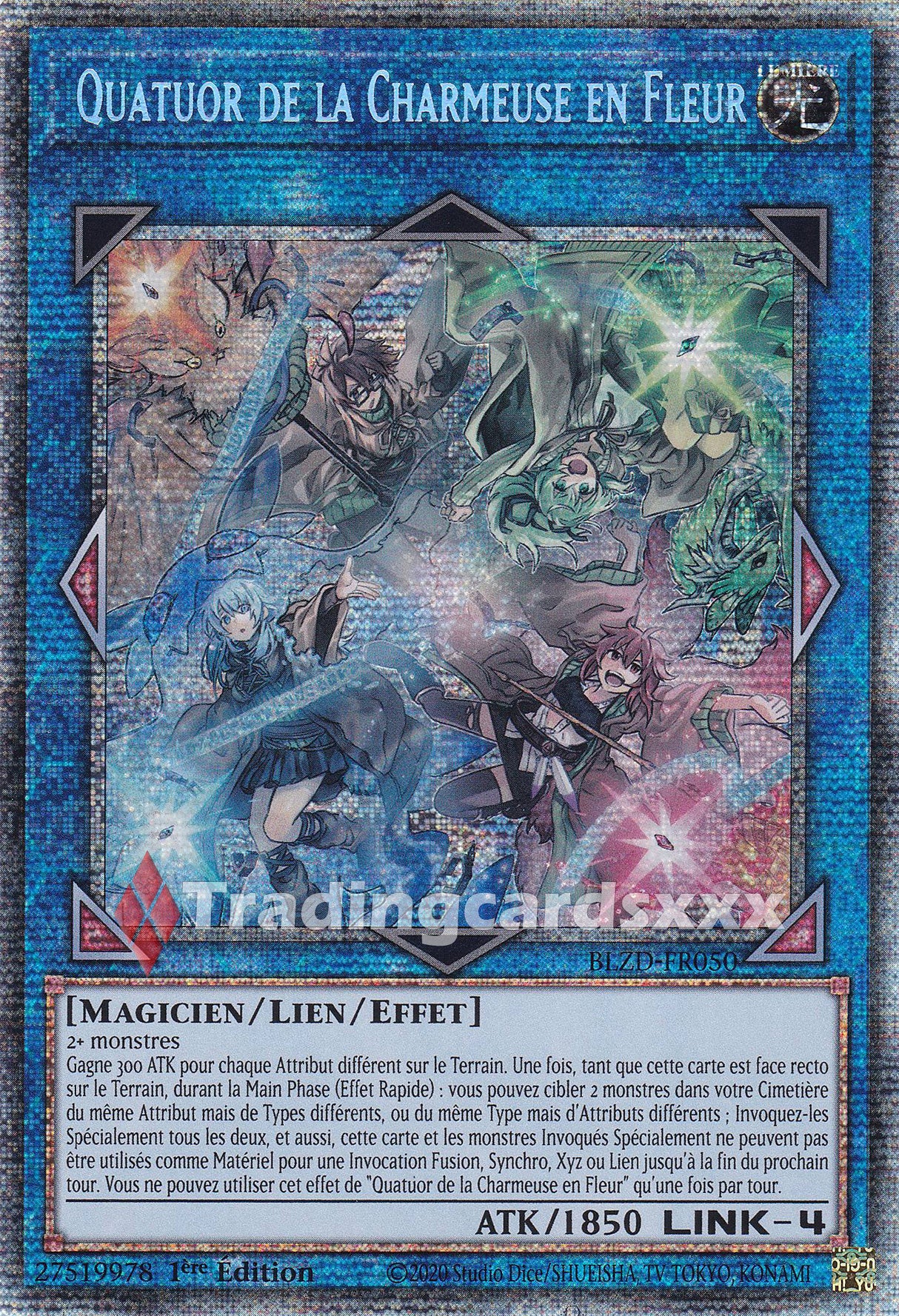 Yu-Gi-Oh! Quatuor de la Charmeuse en Fleur : STAR BLZD-FR050