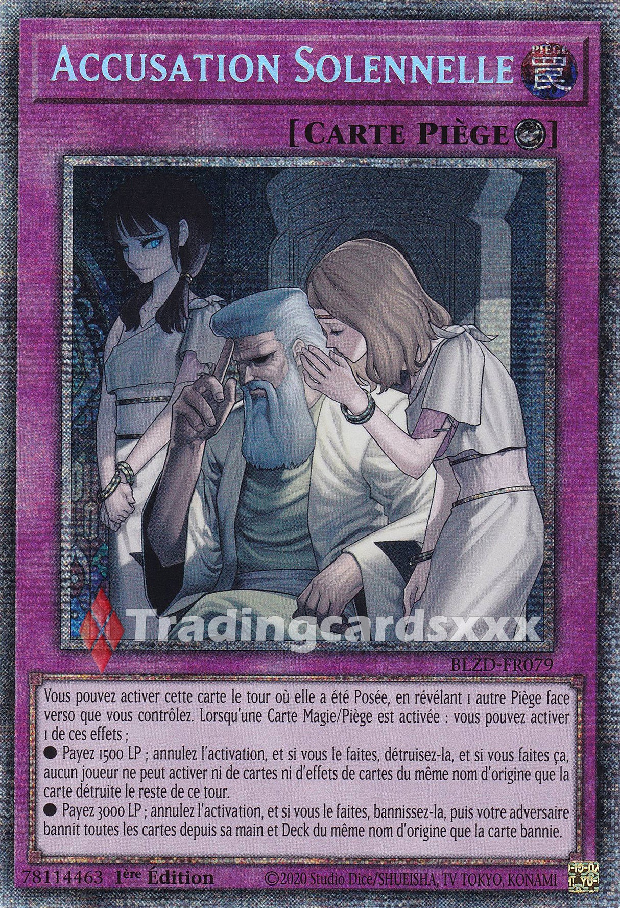 Yu-Gi-Oh! Accusation Solennelle : STAR BLZD-FR079