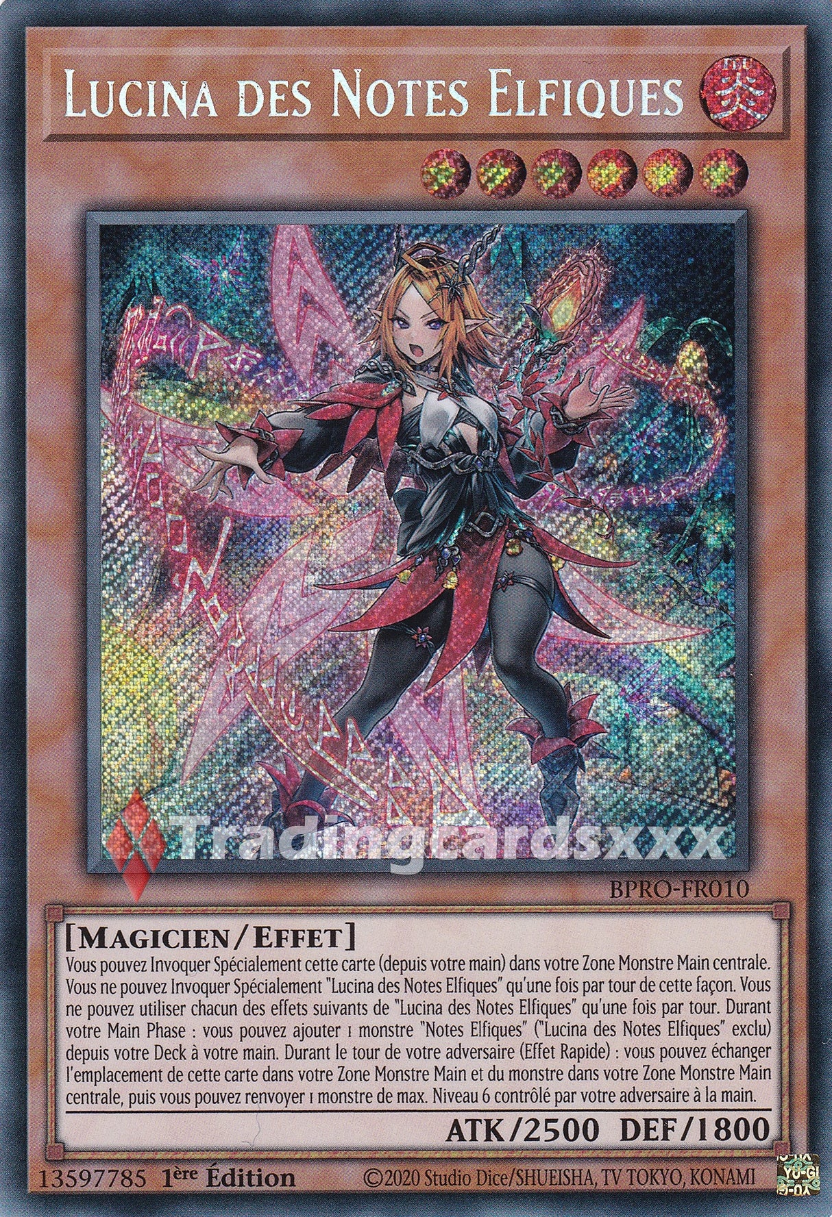 Yu-Gi-Oh! Lucina des Notes Elfiques : SE BPRO-FR010