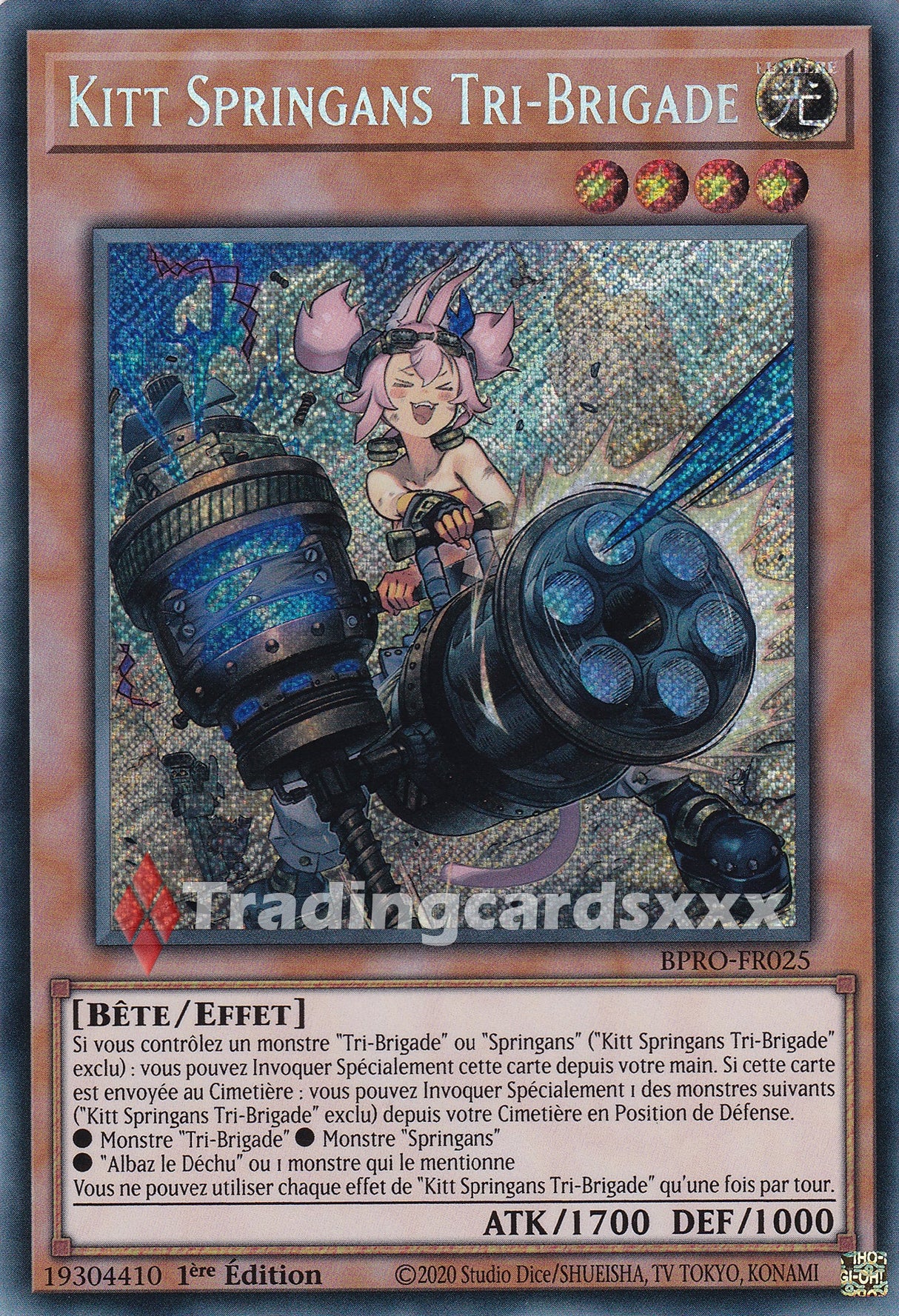 Yu-Gi-Oh! Kitt Springans Tri-Brigade : SE BPRO-FR025