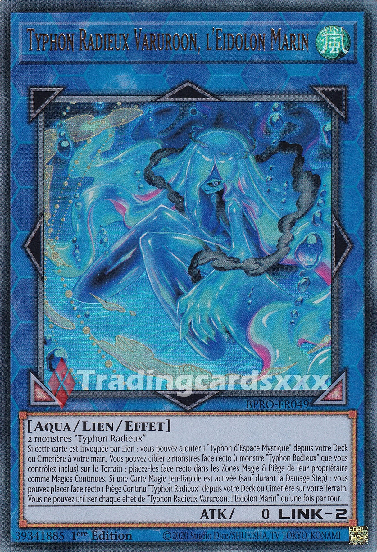 Yu-Gi-Oh! Typhon Radieux Varuroon, l'Eidolon Marin : UR BPRO-FR049