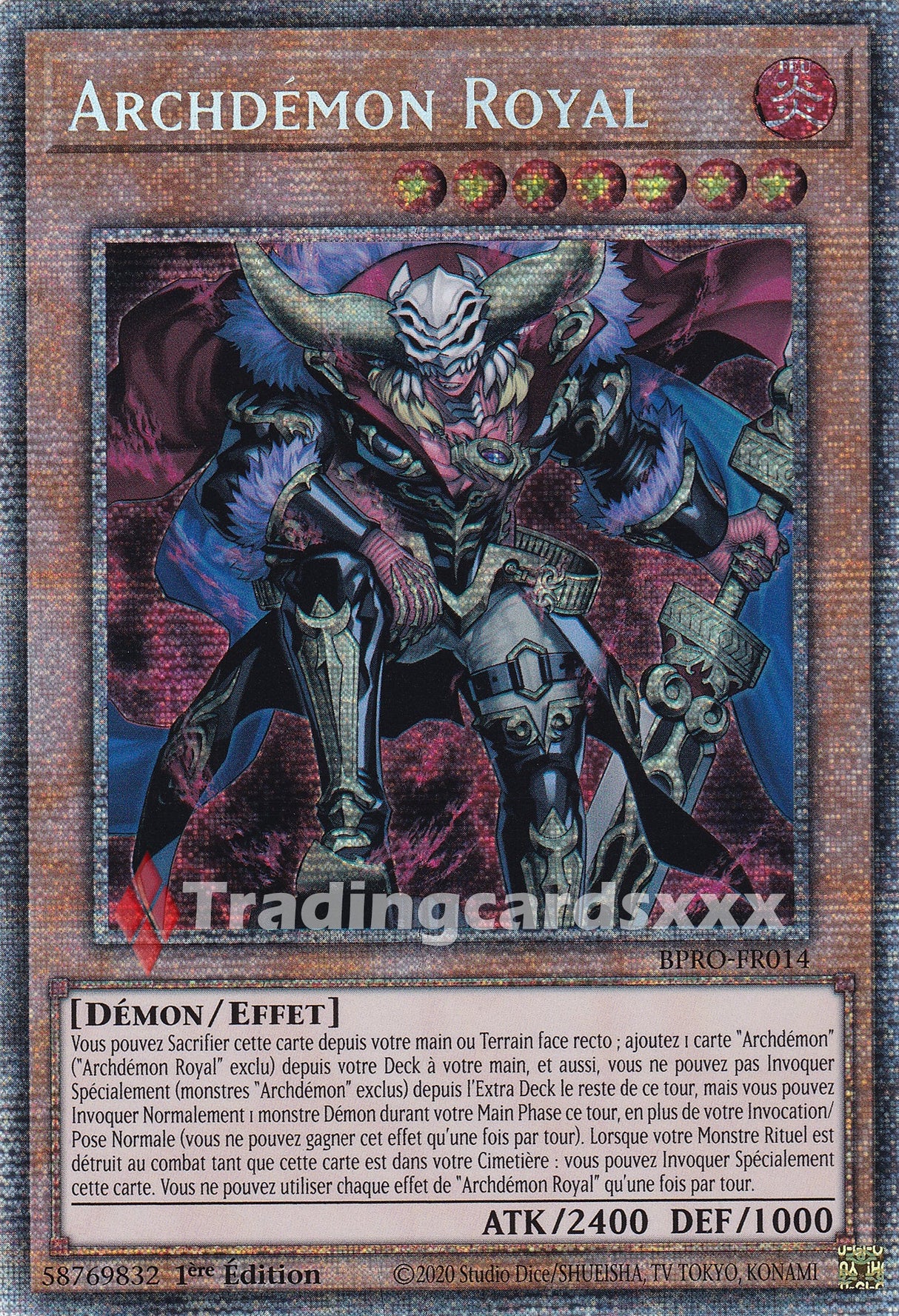 Yu-Gi-Oh! Archdémon Royal : STAR BPRO-FR014