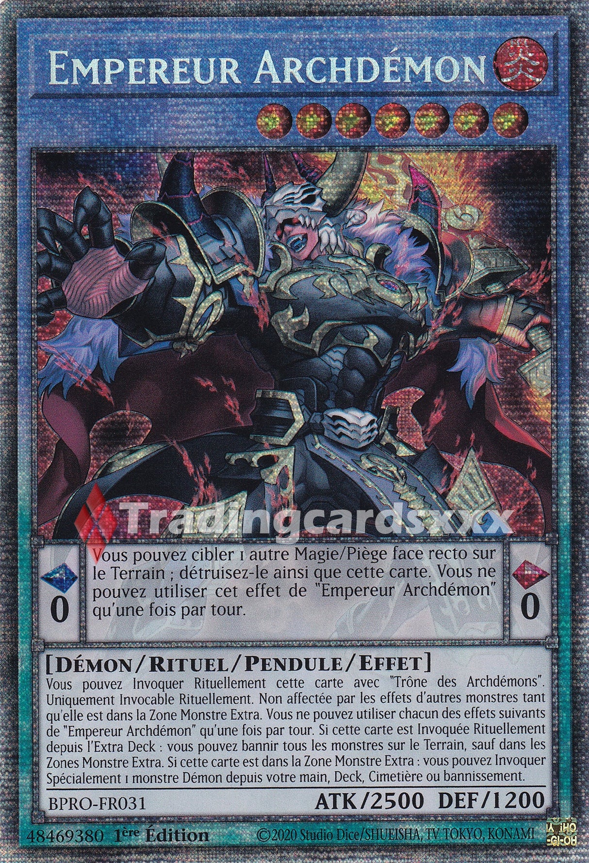 Yu-Gi-Oh! Empereur Archdémon : STAR BPRO-FR031