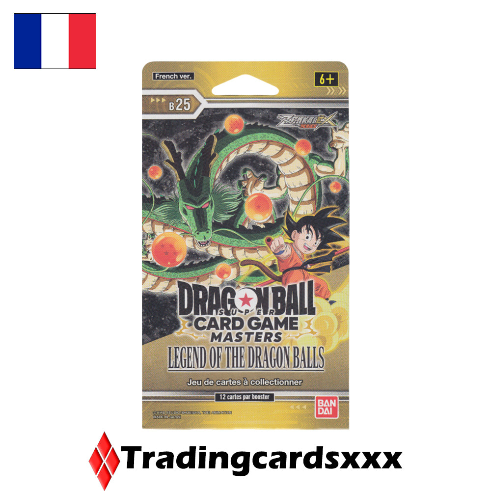 Dragon Ball Super - Booster sous blister de 12 cartes B25 : Legends of the Dragon Balls