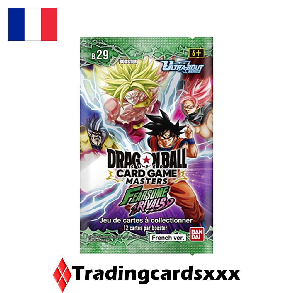 Dragon Ball Super Masters - Boosters de 12 cartes B29 : Fearsome Rivals