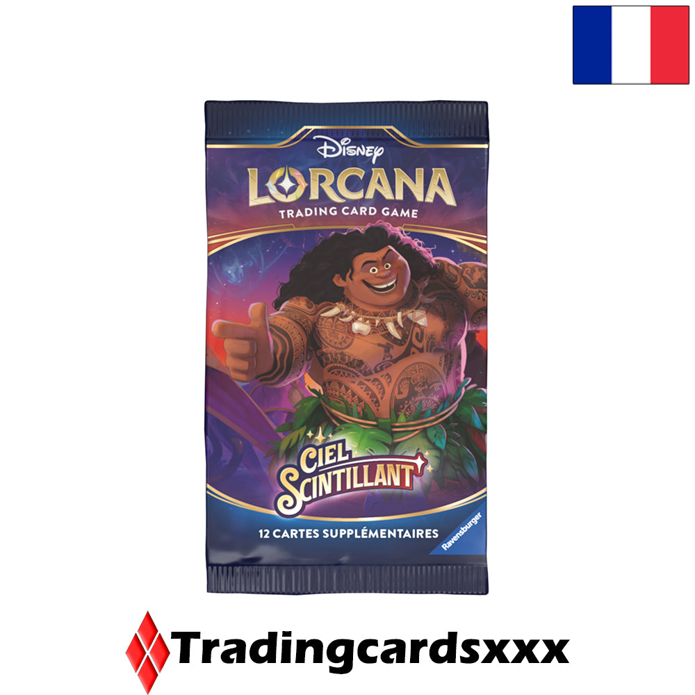 Disney Lorcana TCG - Booster de 12 cartes : Ciel Scintillant
