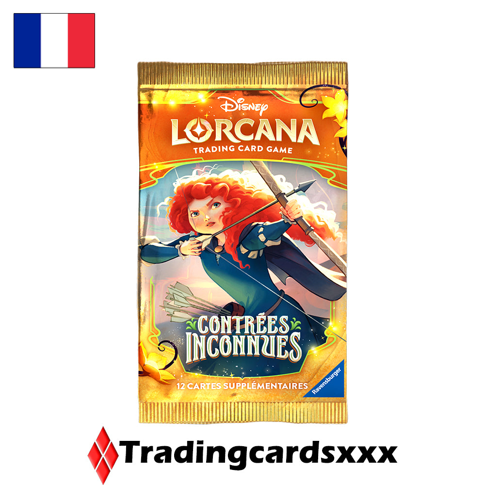 Disney Lorcana TCG - Display 24 boosters Chapitre 12 : Contrées Inconnues