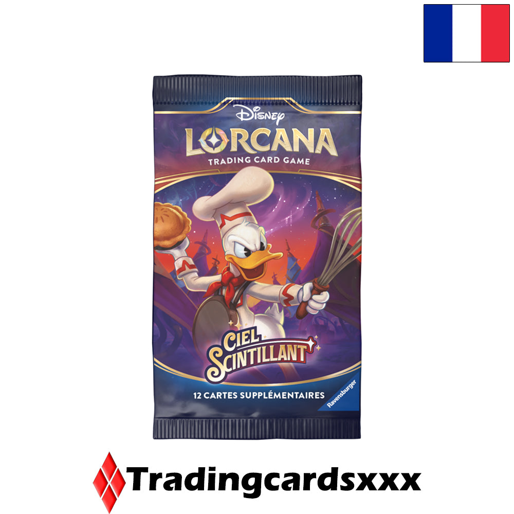 Disney Lorcana TCG - Booster de 12 cartes : Ciel Scintillant