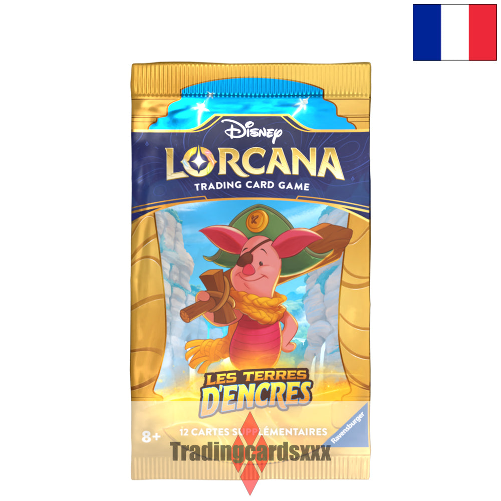 Disney Lorcana TCG - Booster de 12 cartes : Les Terres d'Encres