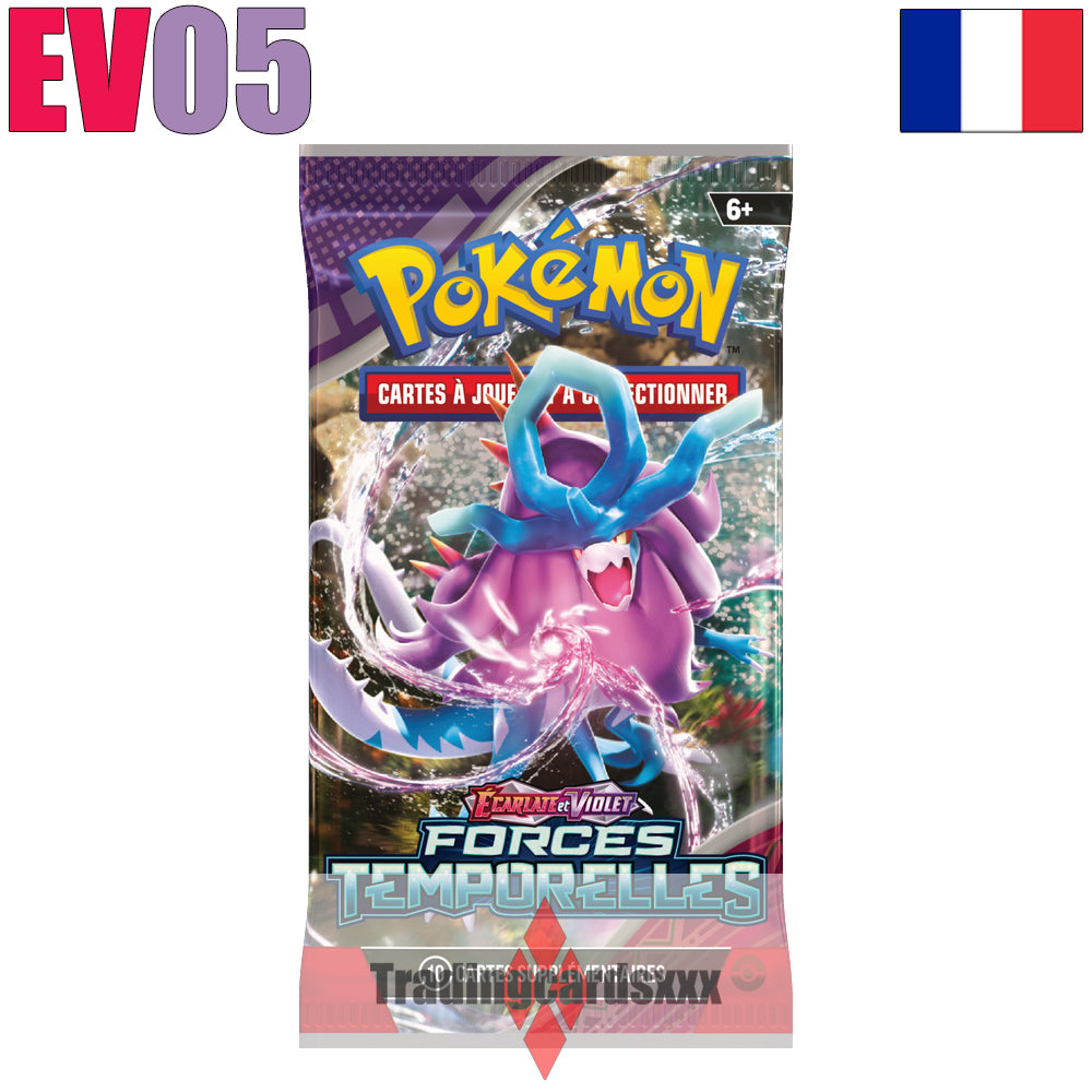 Pokémon - Booster de 10 cartes EV05 : Forces Temporelles