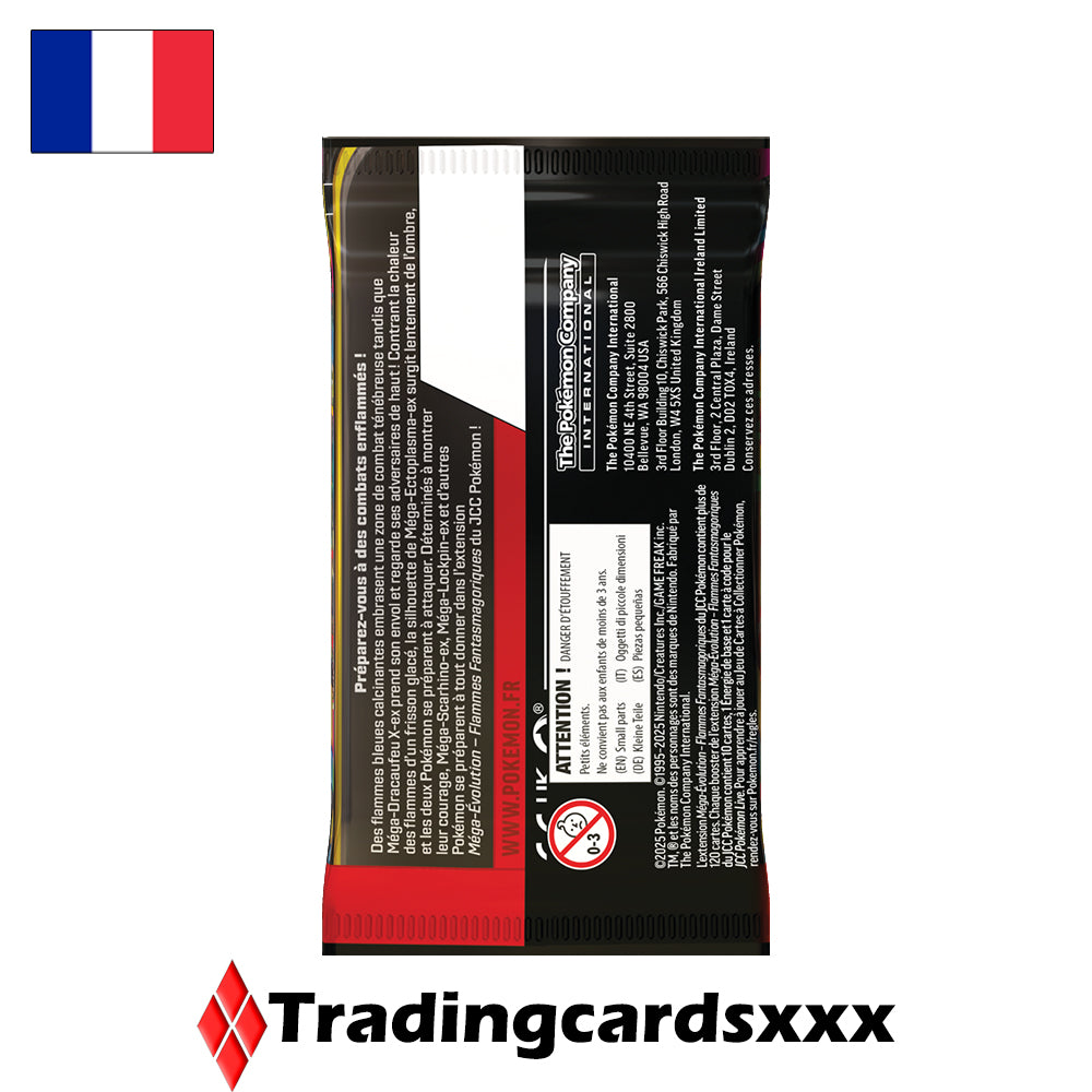 Pokémon - Booster de 10 cartes ME02 : Flammes Fantasmagoriques