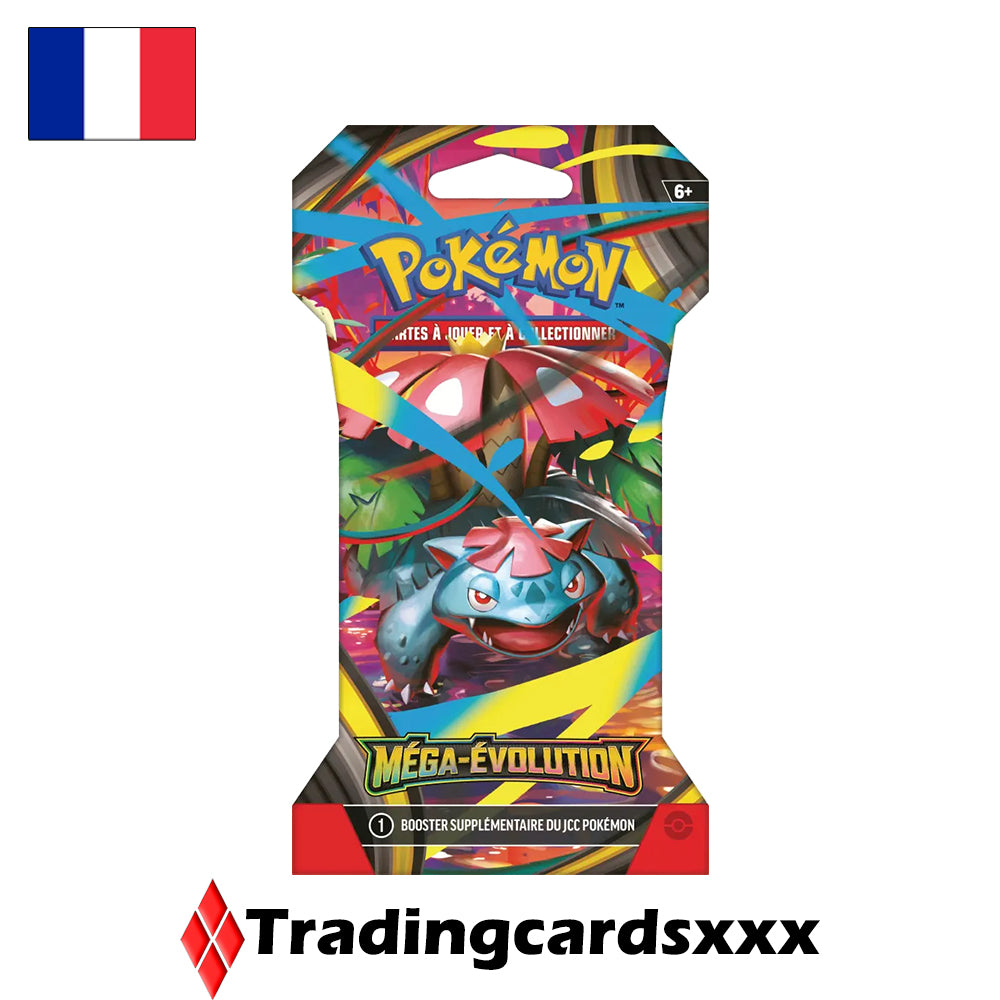 Pokémon - Booster sous blister de 10 cartes ME01 : Méga-Évolution