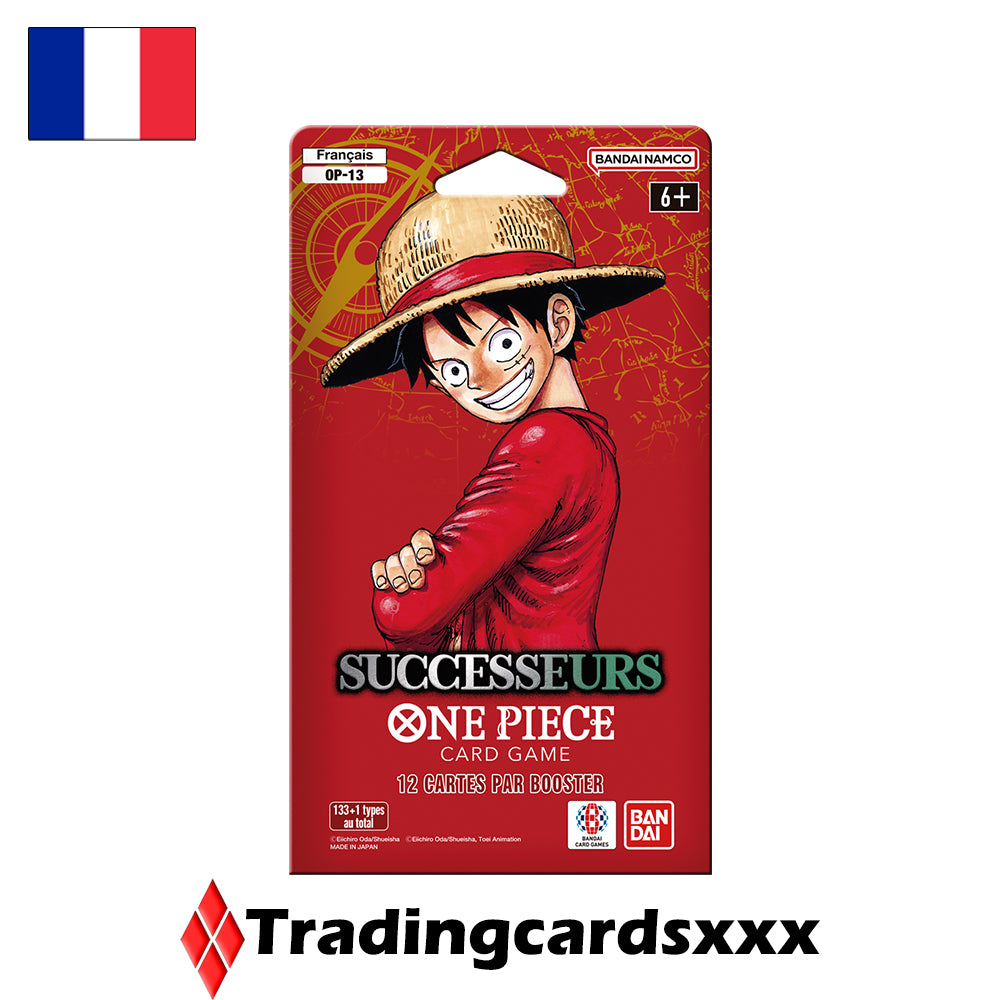One Piece - Booster sous blister de 12 cartes OP13 : Successeurs