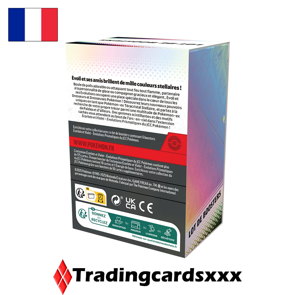 Pokémon - Display de 10 Lot de boosters / Bundle EV08.5 : Évolutions Prismatiques