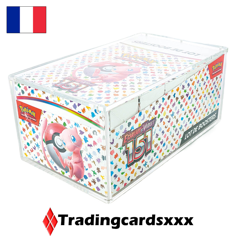 Phoenix Shield - Protection acrylique display lot de boosters Pokémon : Bundle Box