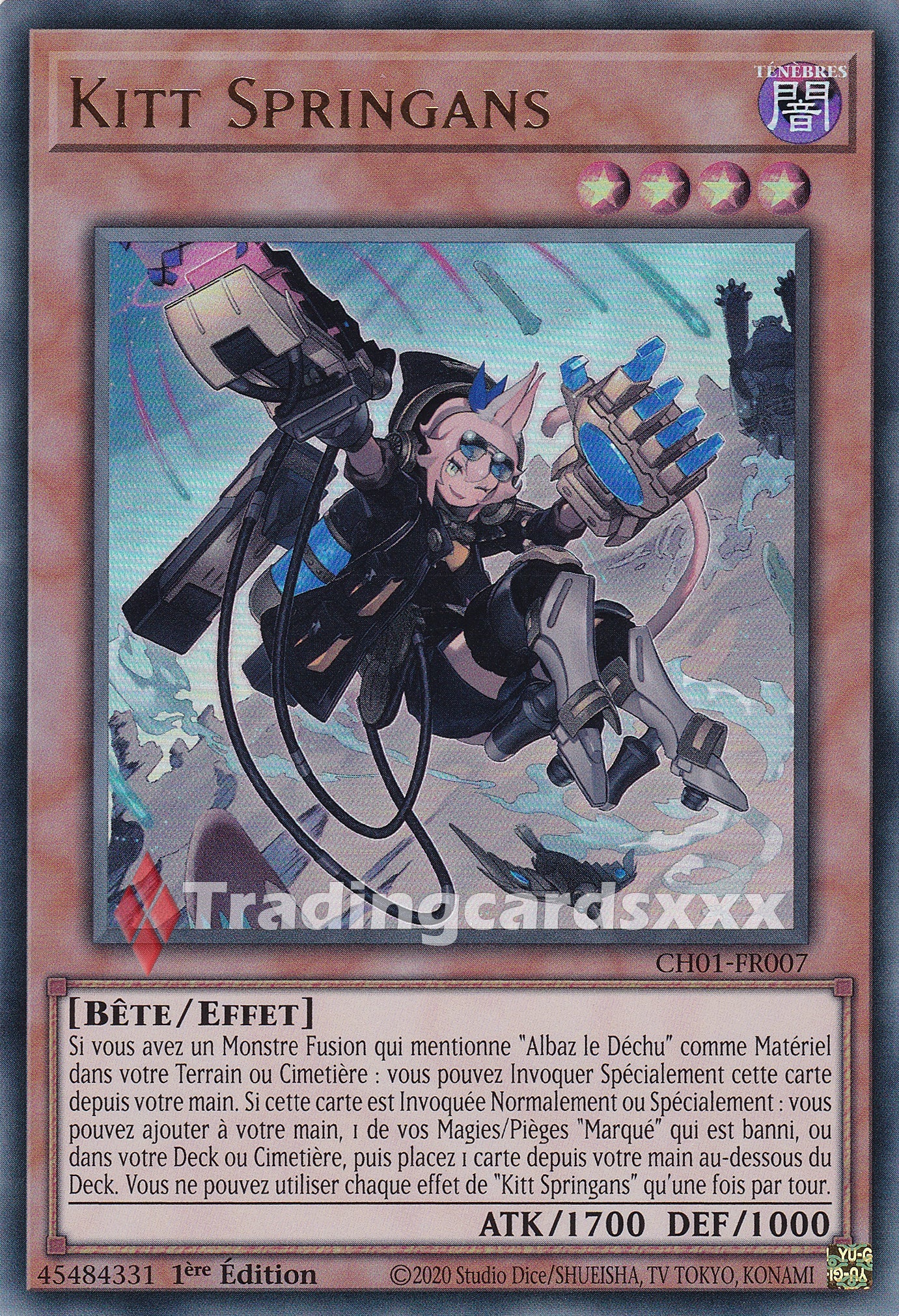 Yu-Gi-Oh! Kitt Springans : UR CH01-FR007