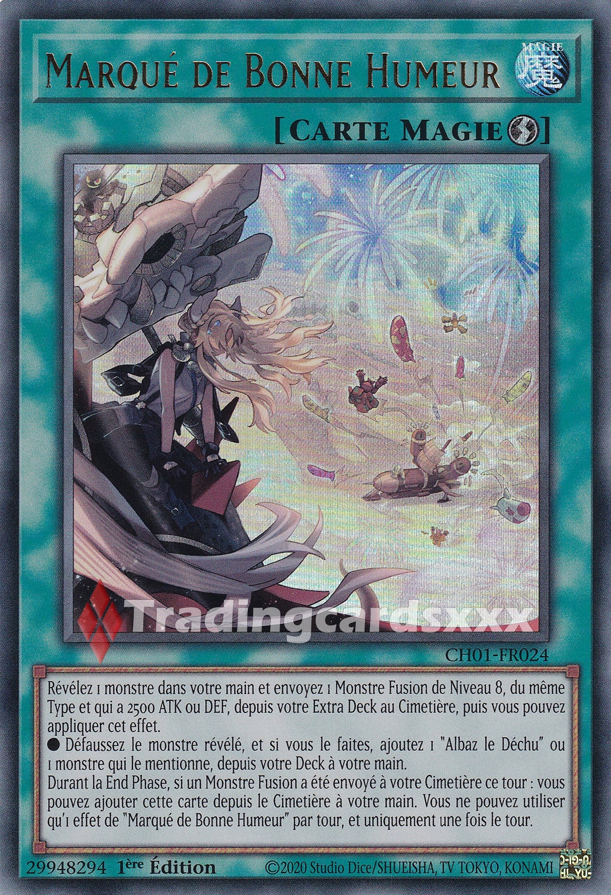 Yu-Gi-Oh! Marqué de Bonne Humeur : UR CH01-FR024