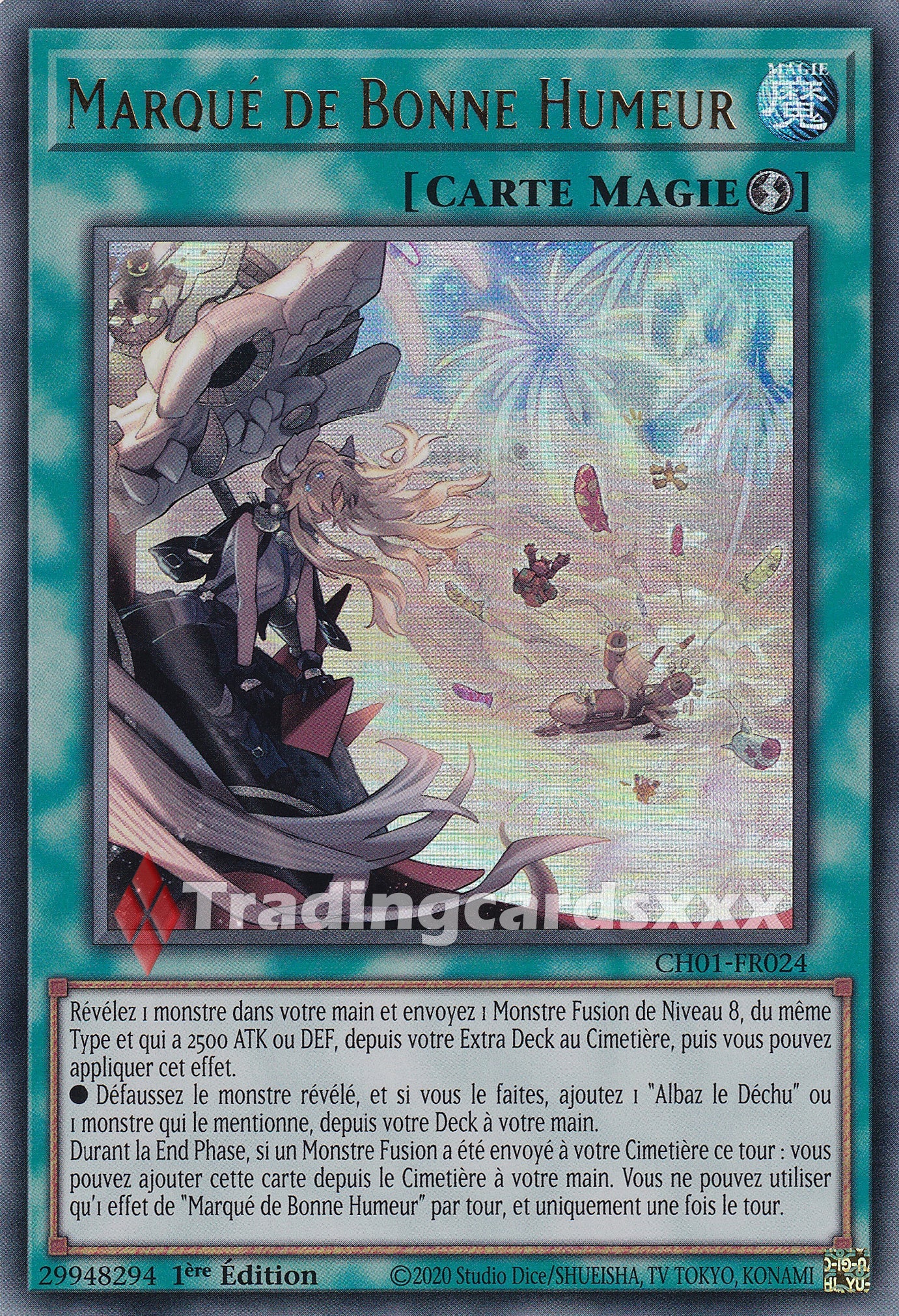 Yu-Gi-Oh! Marqué de Bonne Humeur : UR CH01-FR024