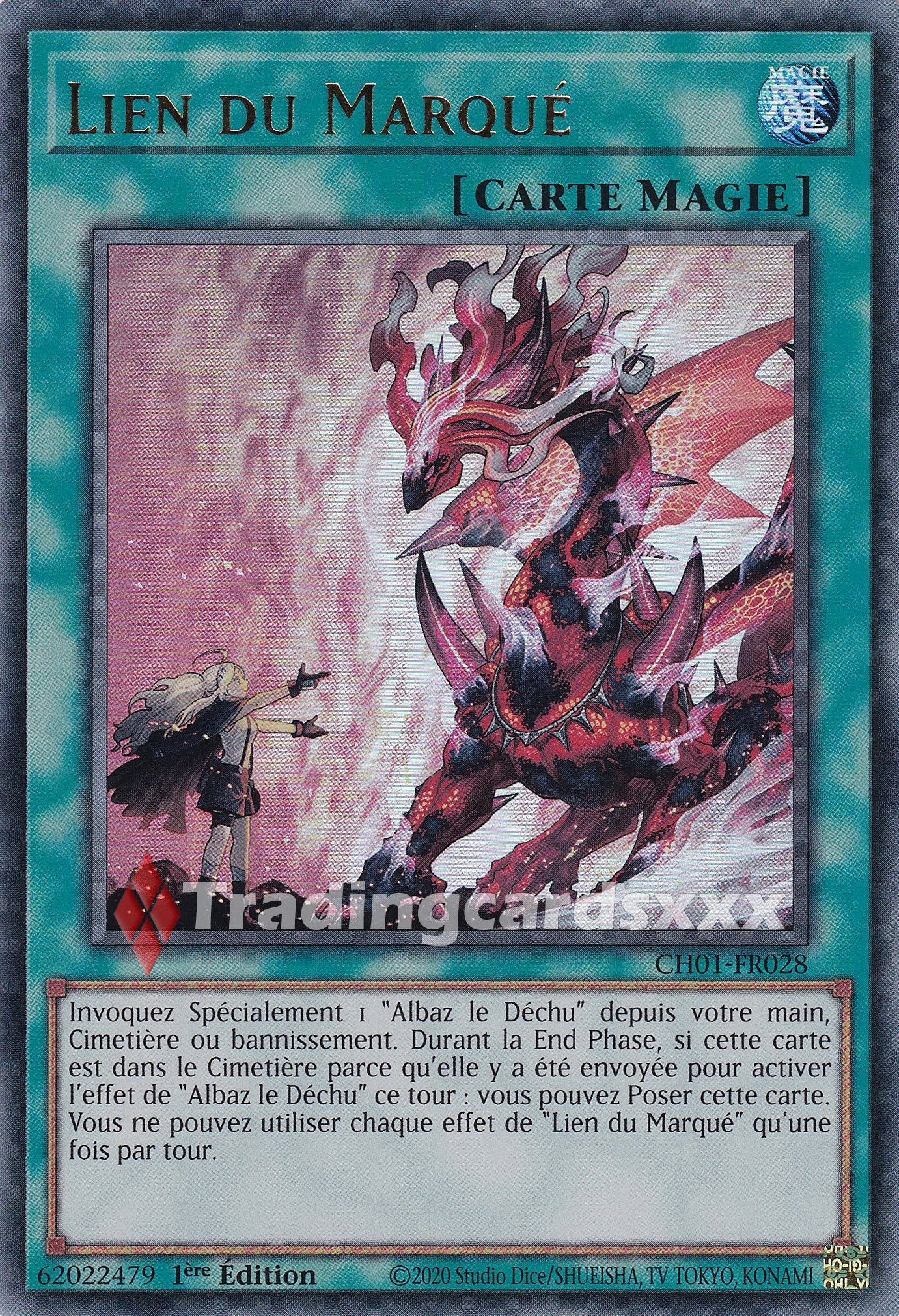 Yu-Gi-Oh! Lien du Marqué : UR CH01-FR028