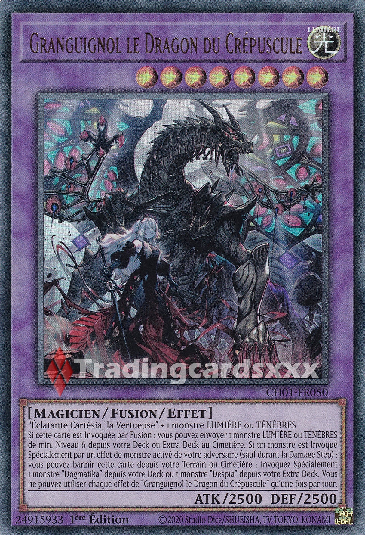 Yu-Gi-Oh! Granguignol le Dragon du Crépuscule : UR CH01-FR050