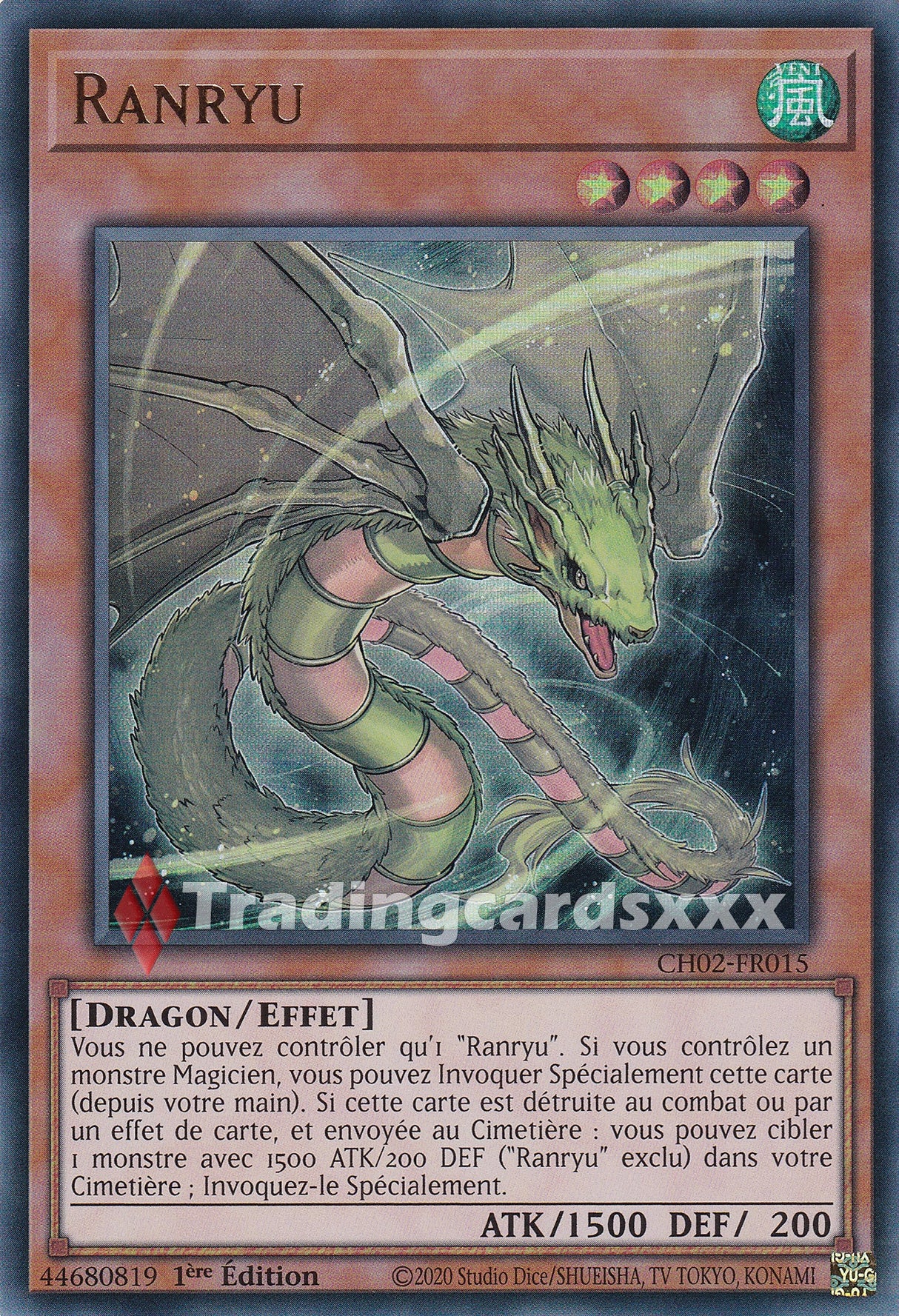 Yu-Gi-Oh! Ranryu : UR CH02-FR015