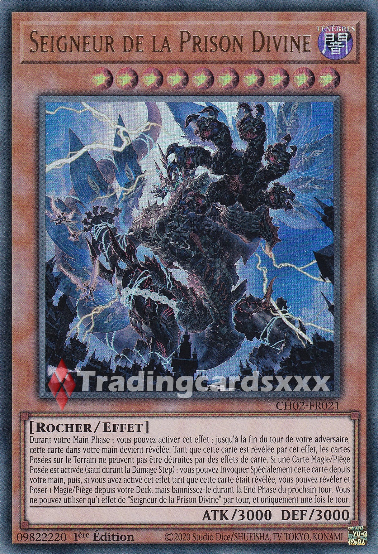 Yu-Gi-Oh! Seigneur de la Prison Divine : UR CH02-FR021