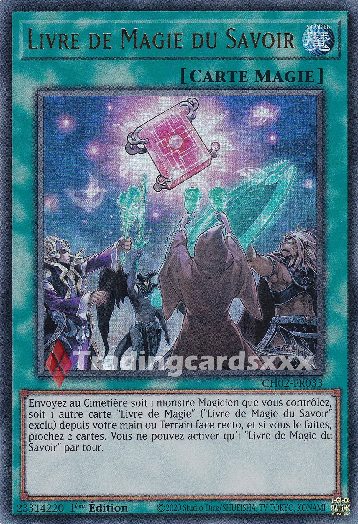 Yu-Gi-Oh! Livre de Magie du Savoir : UR CH02-FR033