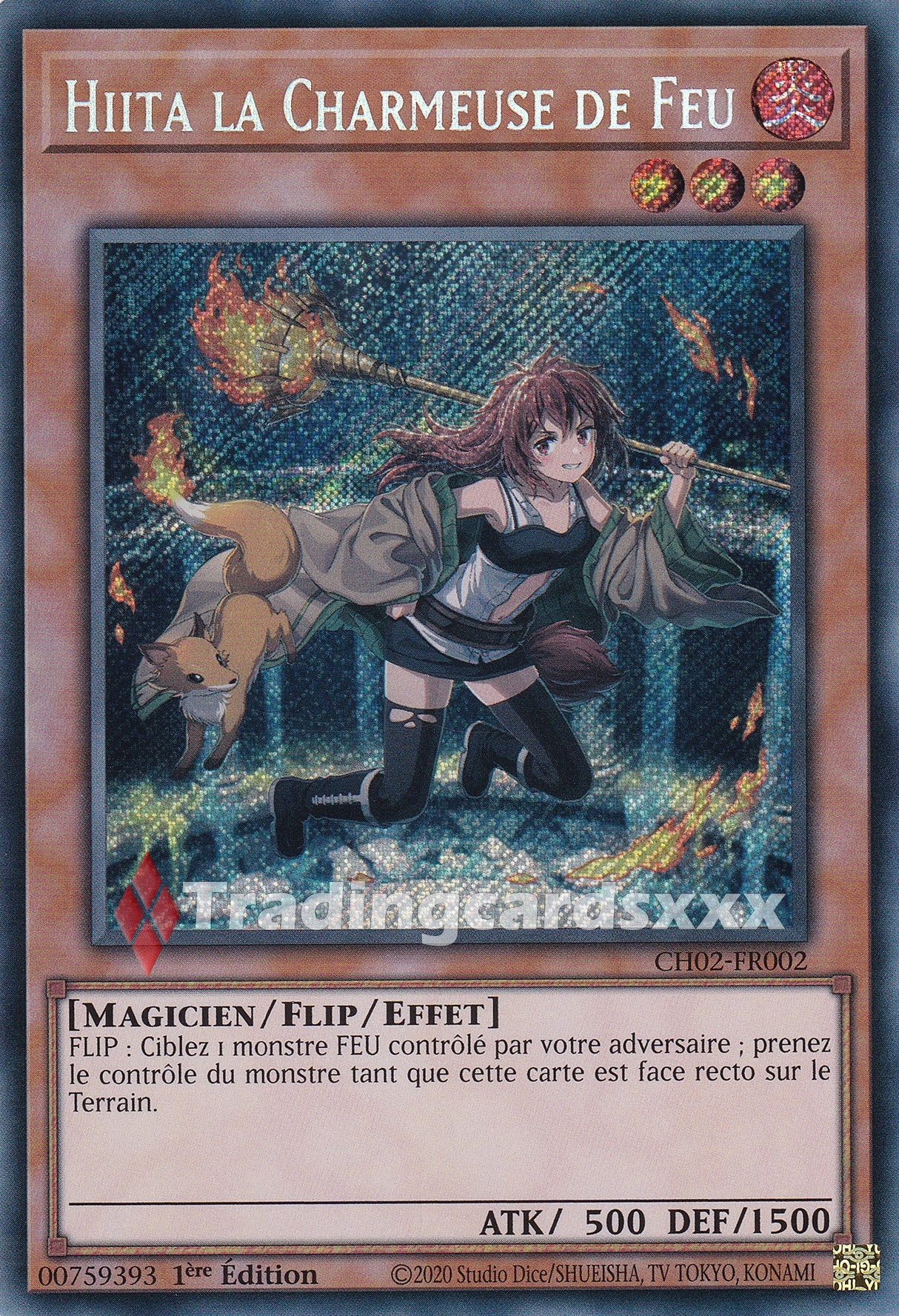 Yu-Gi-Oh! Hiita la Charmeuse de Feu : SE CH02-FR002