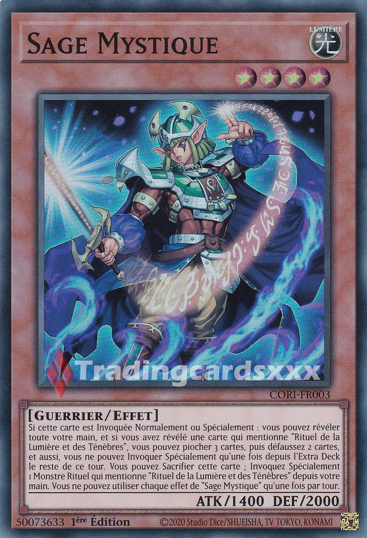 Yu-Gi-Oh! Sage Mystique : SR CORI-FR003