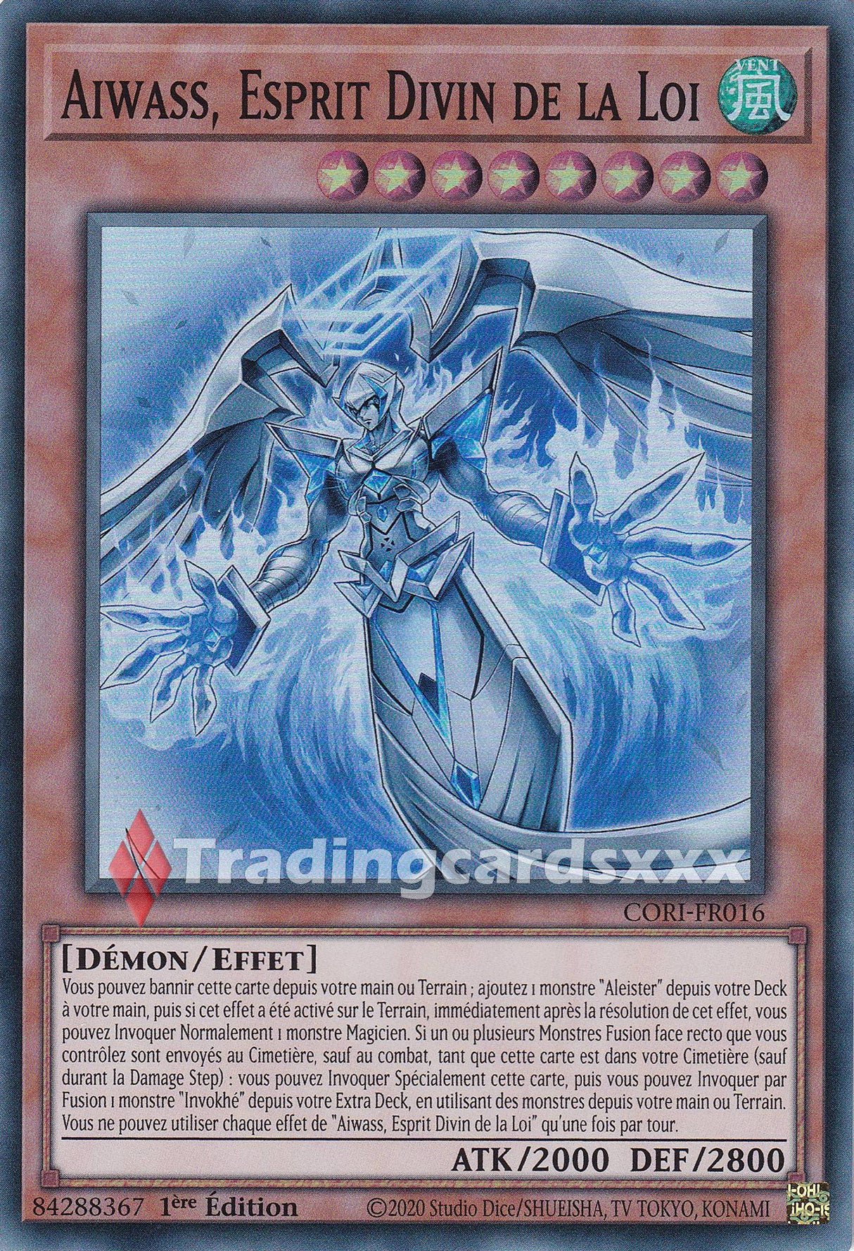 Yu-Gi-Oh! Aiwass, Esprit Divin de la Loi : SR CORI-FR016