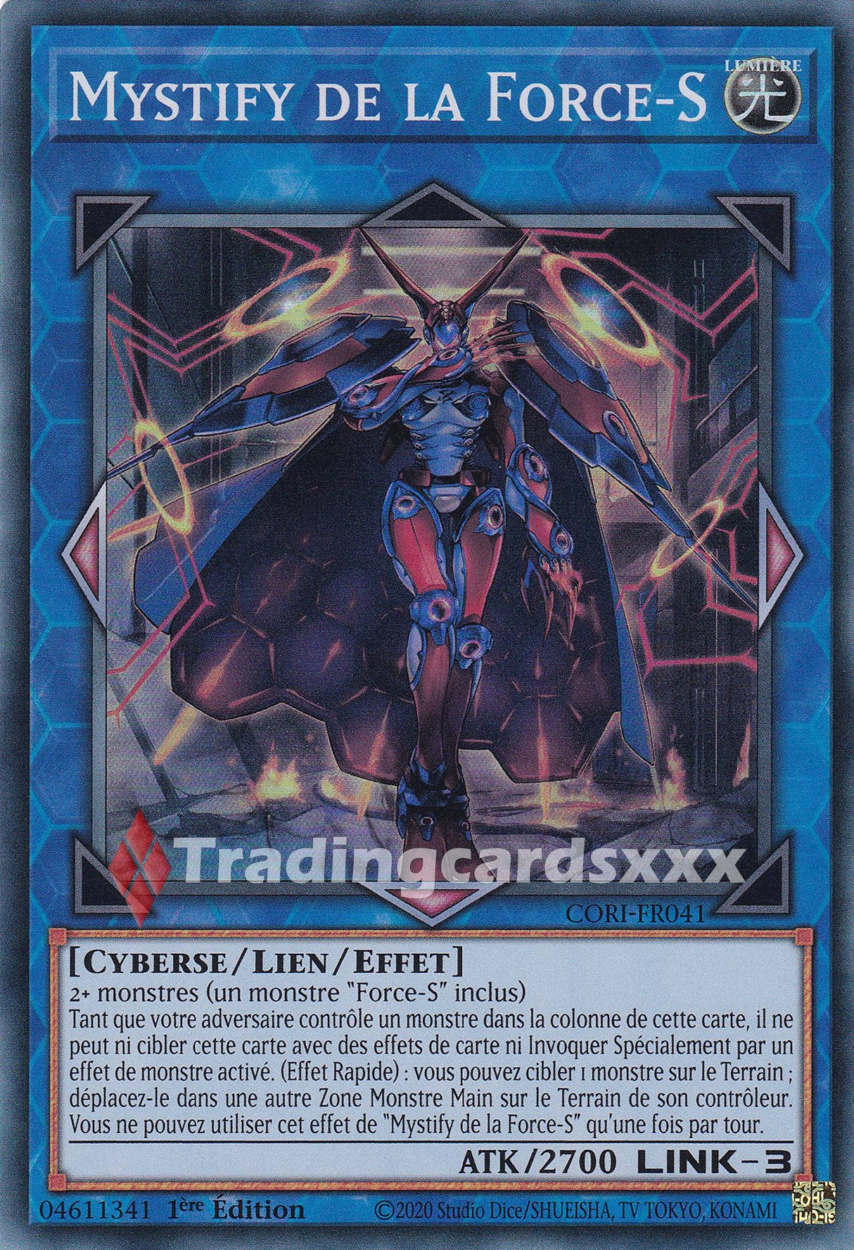 Yu-Gi-Oh! Mystify de la Force-S : SR CORI-FR041