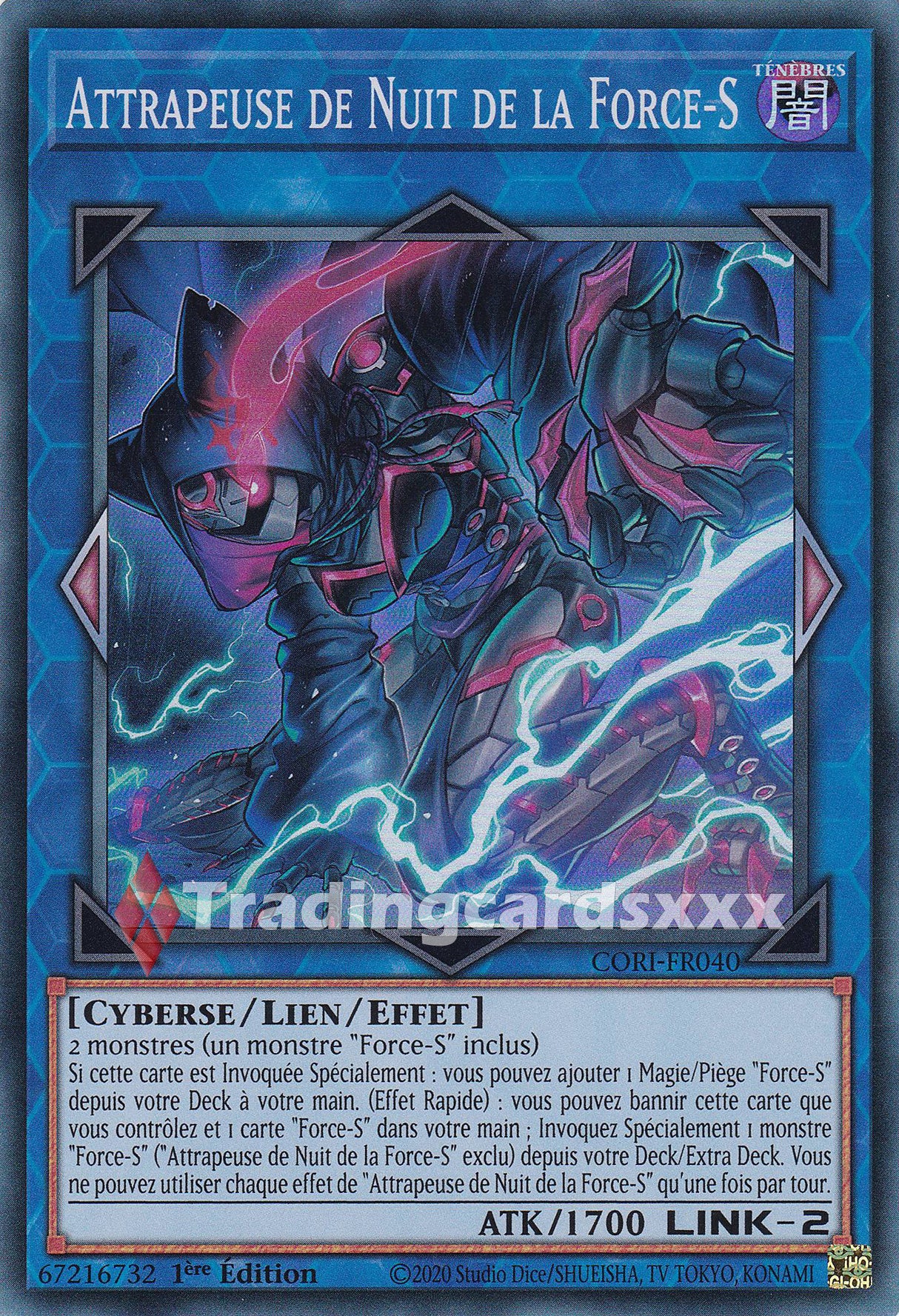 Yu-Gi-Oh! Attrapeuse de Nuit de la Force-S : SR CORI-FR040