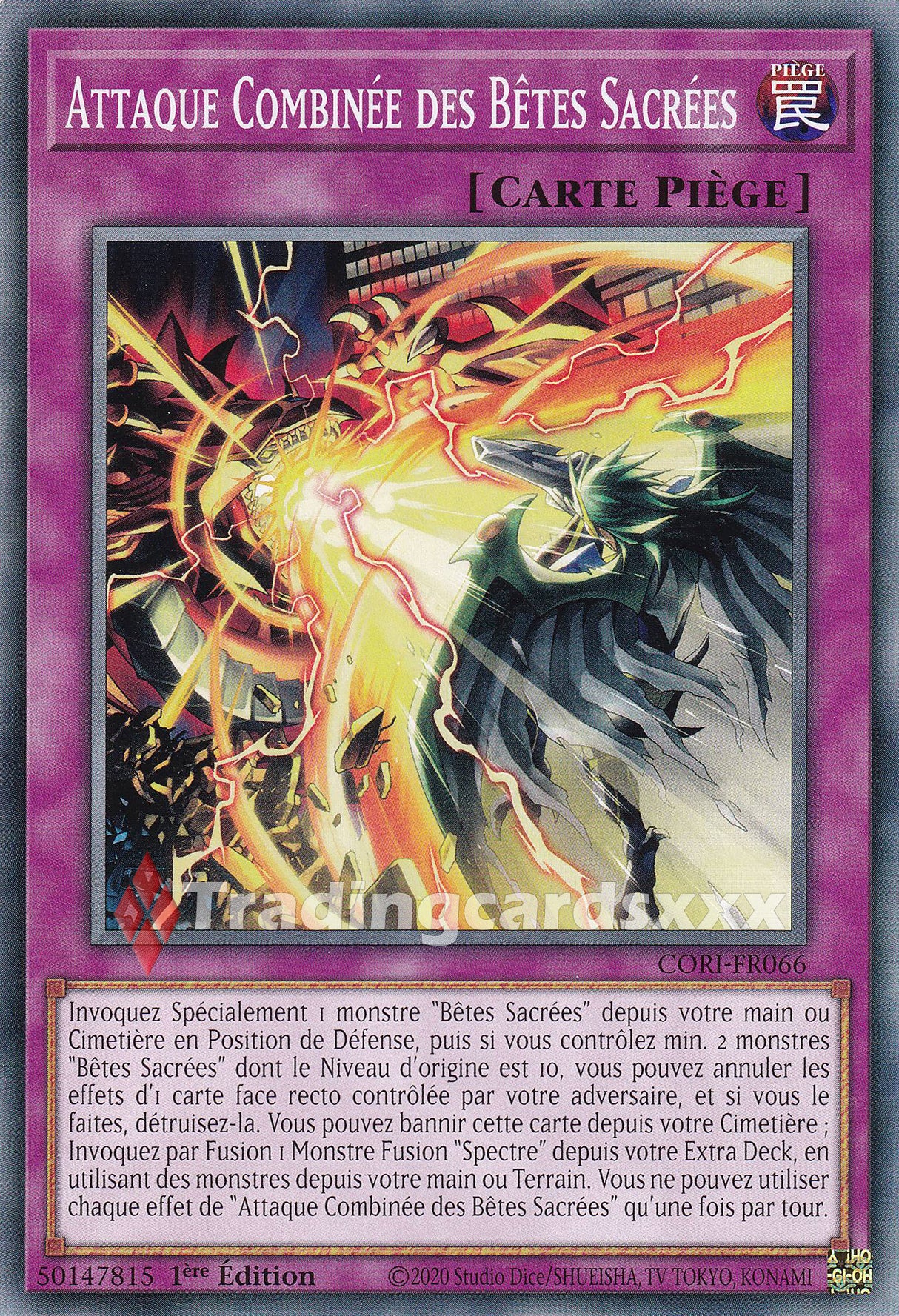 Yu-Gi-Oh! Attaque Combinée des Bêtes Sacrées : C CORI-FR066