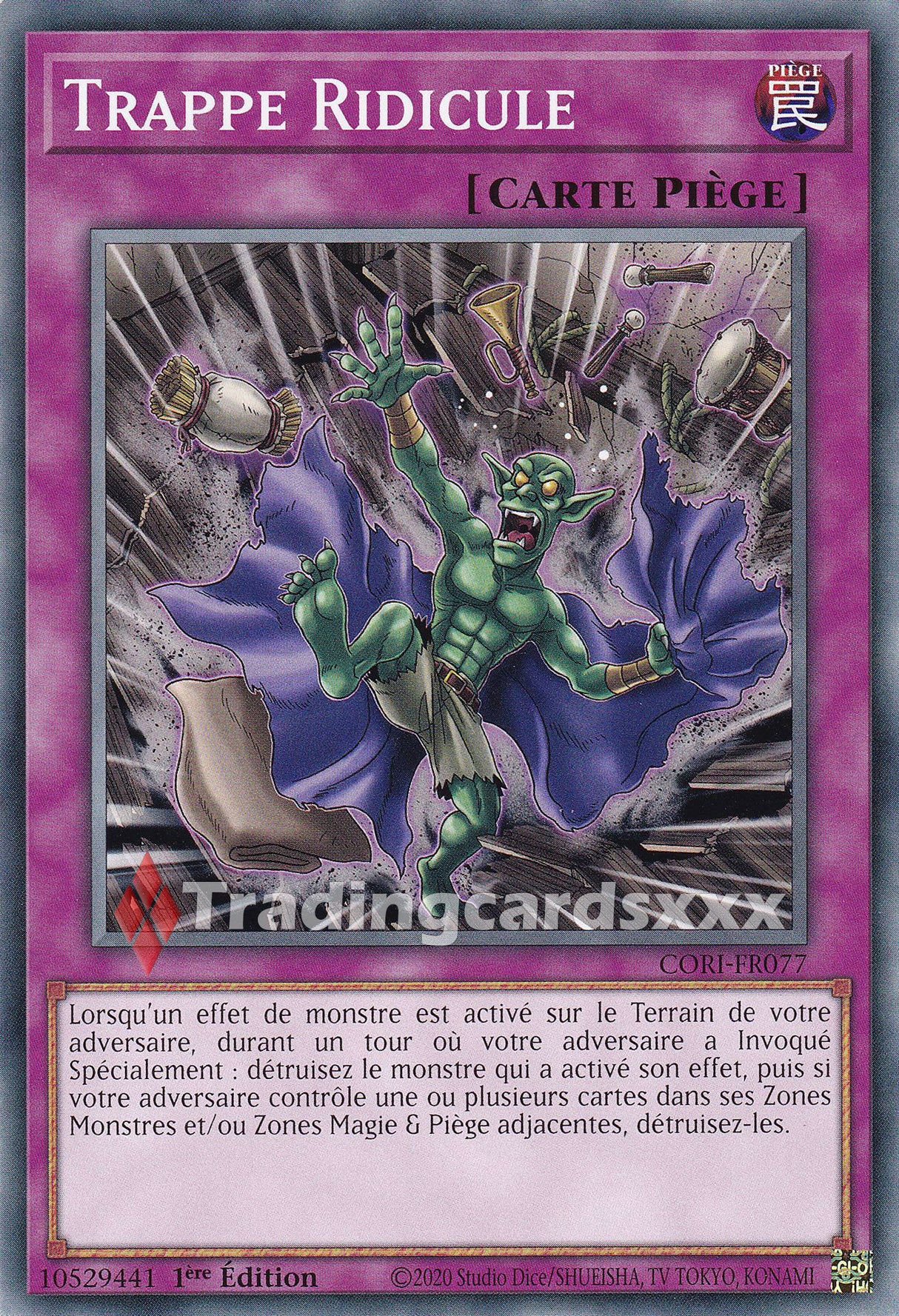 Yu-Gi-Oh! Trappe Ridicule : C CORI-FR077