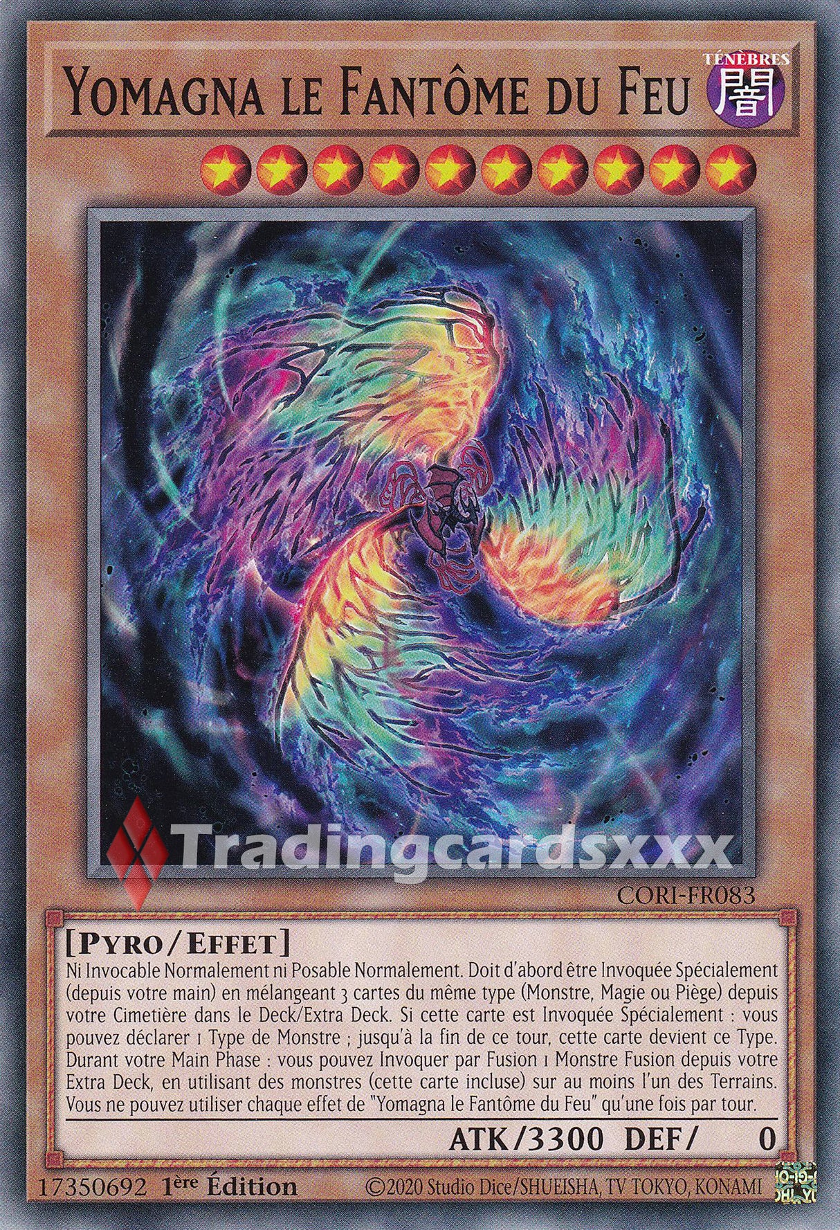 Yu-Gi-Oh! Yomagna le Fantôme du Feu : C CORI-FR083