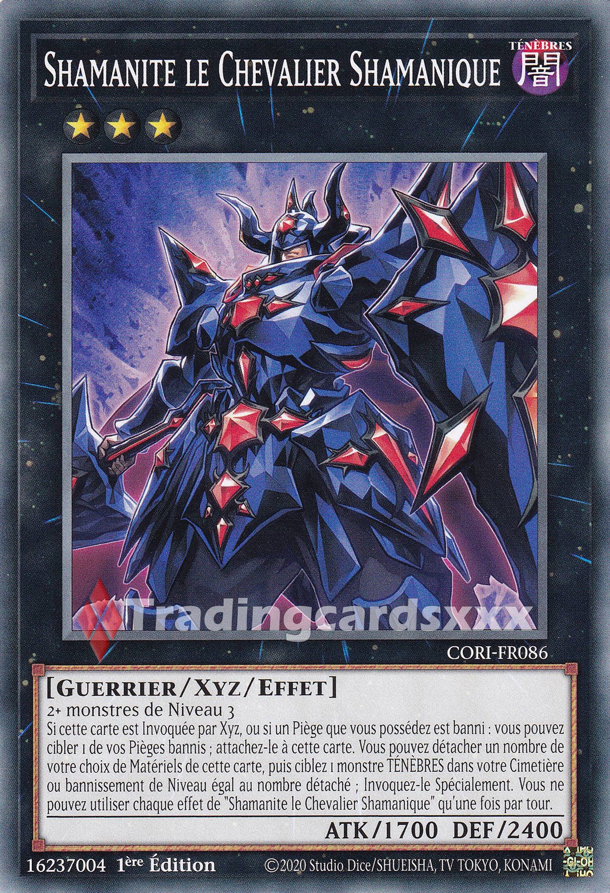 Yu-Gi-Oh! Shamanite le Chevalier Shamanique : C CORI-FR086