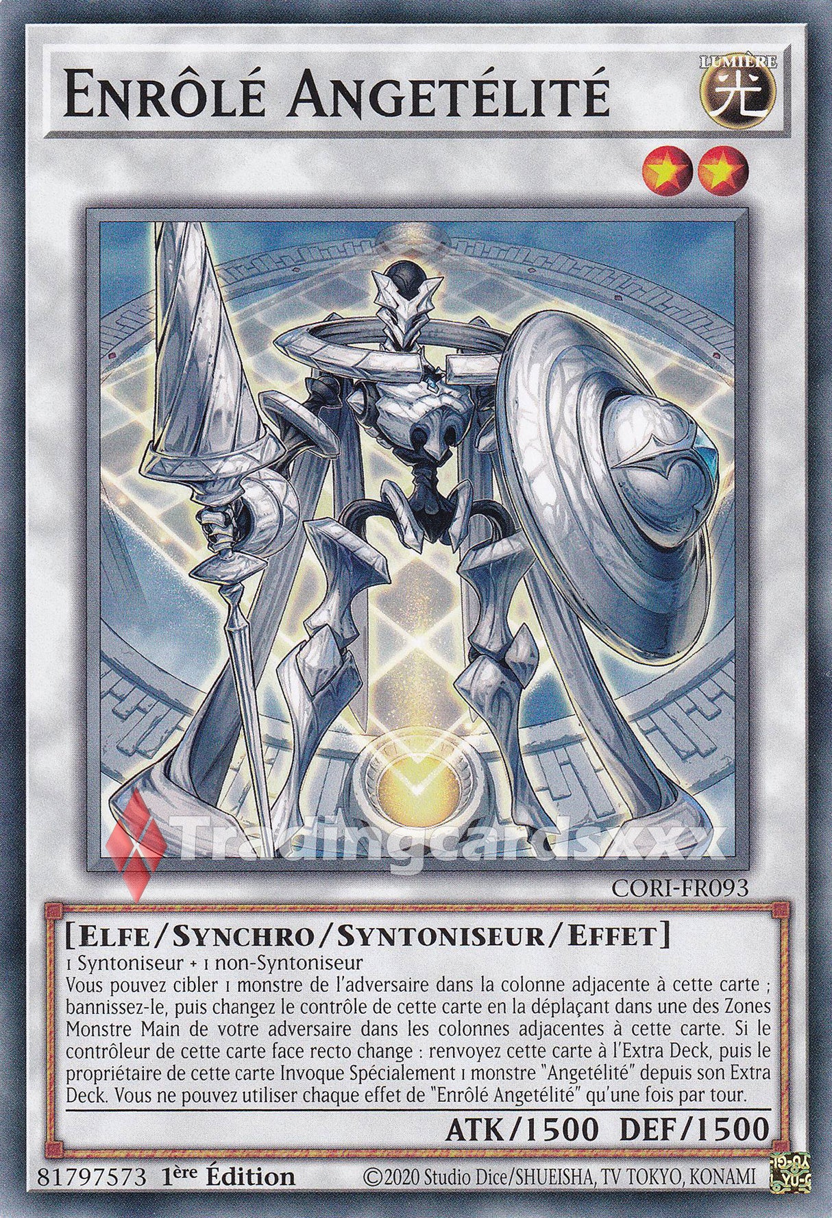 Yu-Gi-Oh! Enrôlé Angetélité : C CORI-FR093