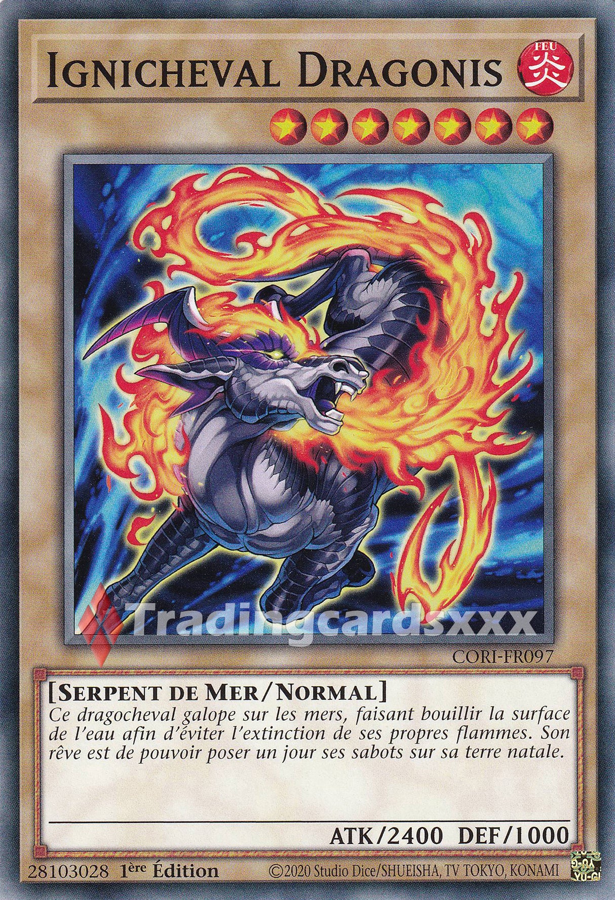 Yu-Gi-Oh! Ignicheval Dragonis : C CORI-FR097