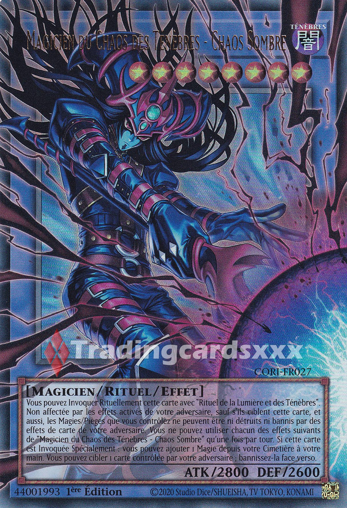 Yu-Gi-Oh! Magicien du Chaos des Ténèbres - Chaos Sombre : OF UR CORI-FR027