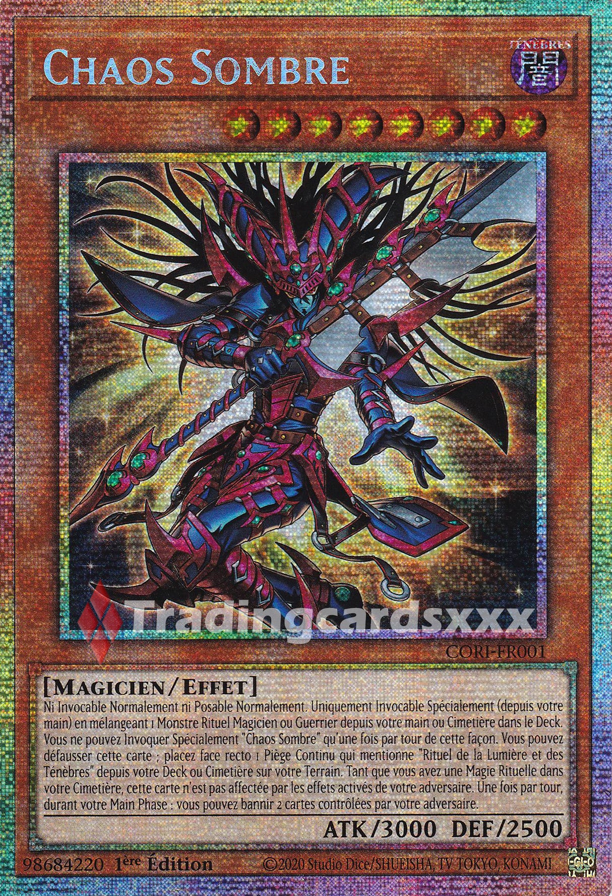 Yu-Gi-Oh! Chaos Sombre : STAR CORI-FR001