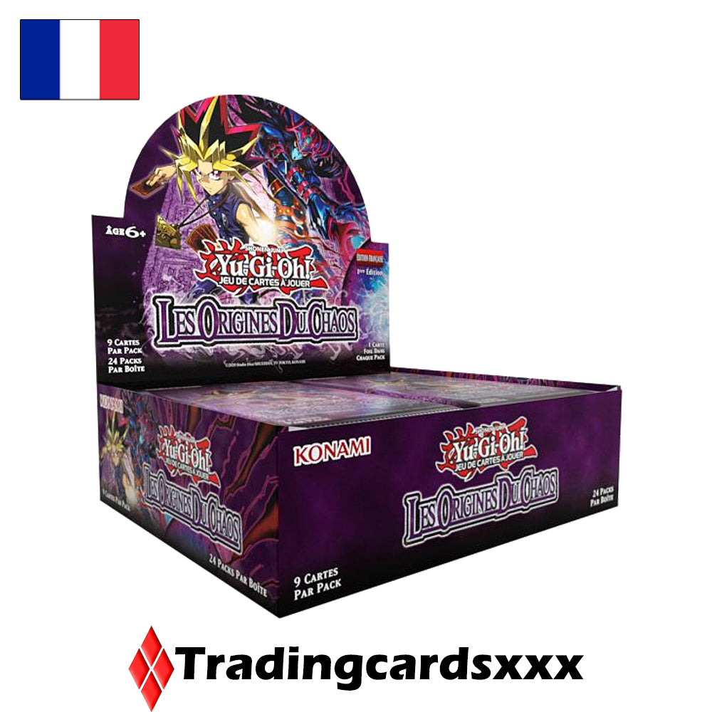 Yu-Gi-Oh! Carton de 12 displays : Les Origines du Chaos