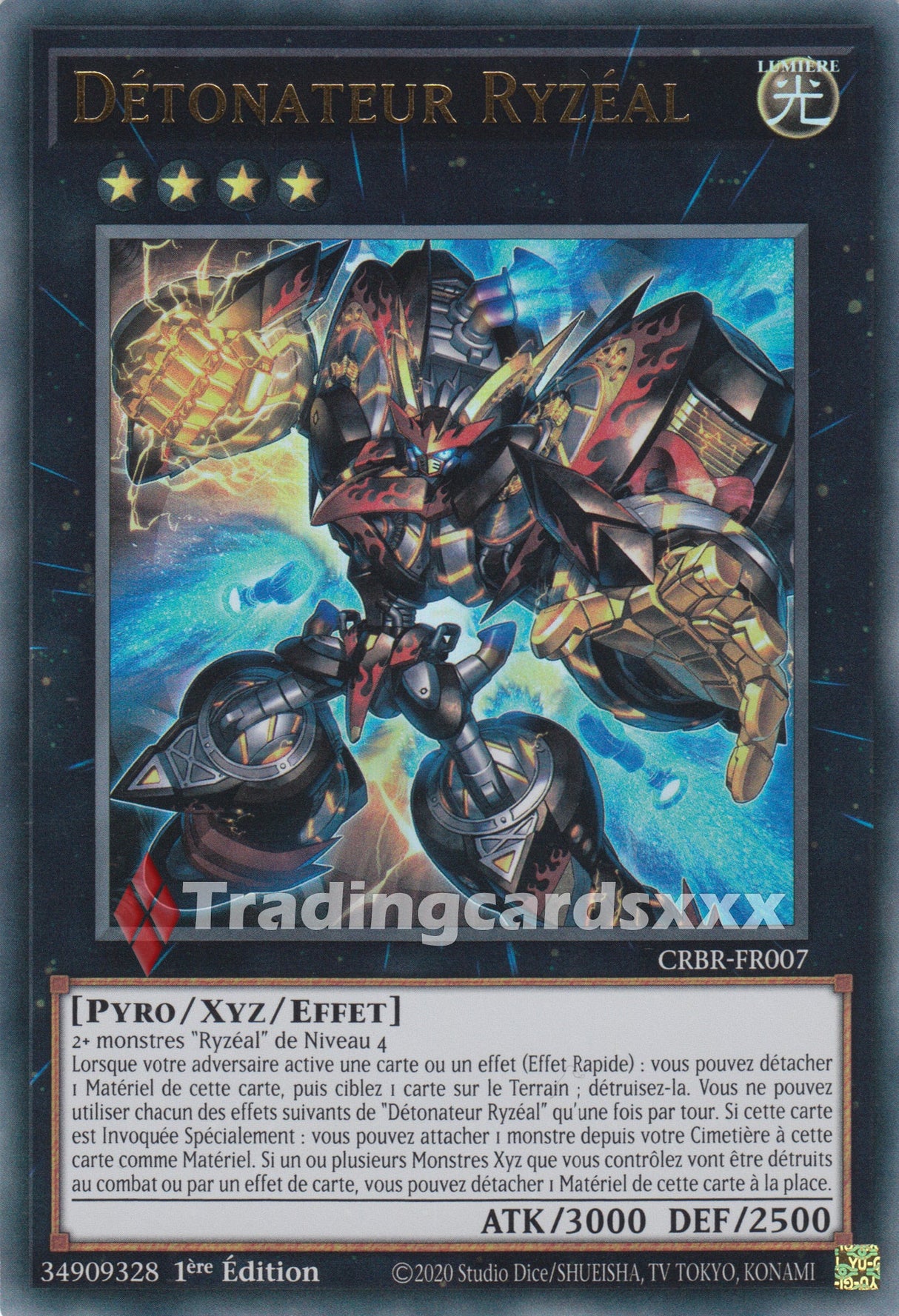 Yu-Gi-Oh! Détonateur Ryzéal : UR CRBR-FR007