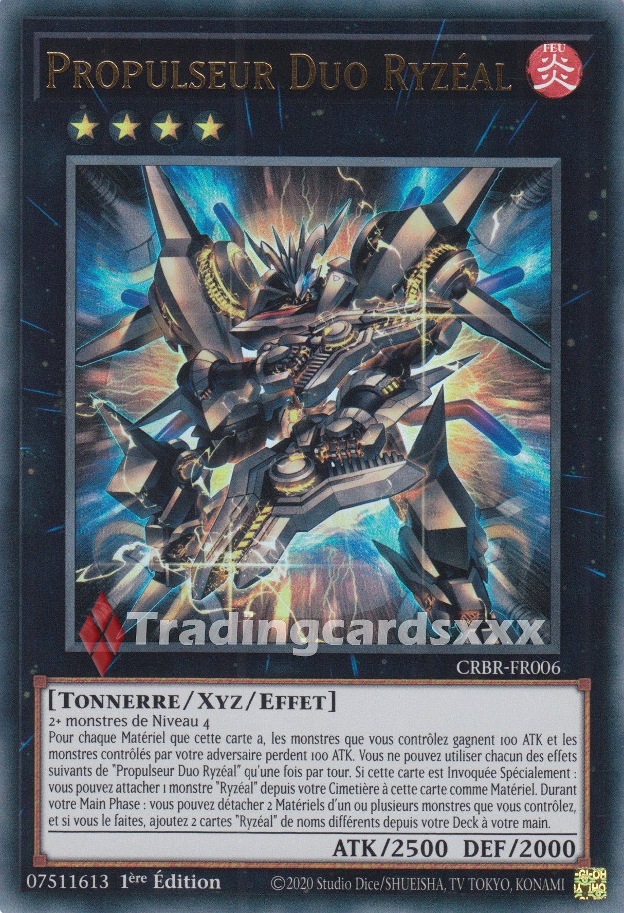 Yu-Gi-Oh! Propulseur Duo Ryzéal : UR CRBR-FR006