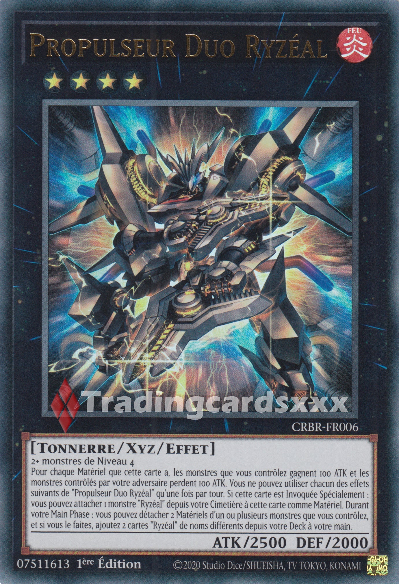 Yu-Gi-Oh! Propulseur Duo Ryzéal : UR CRBR-FR006