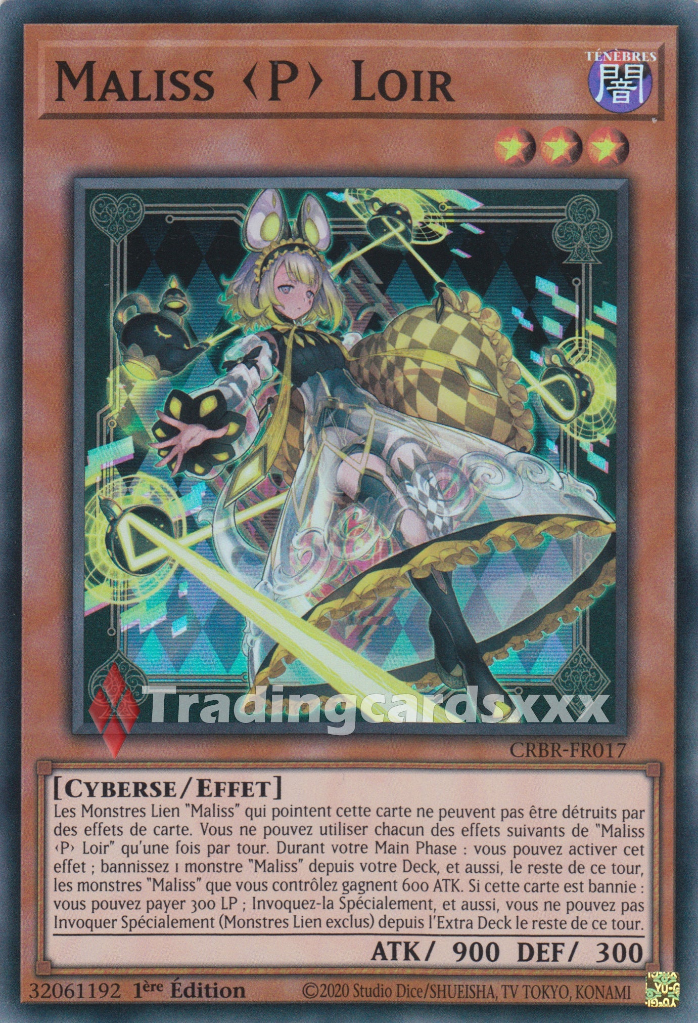 Yu-Gi-Oh! Maliss P Loir : SR CRBR-FR017