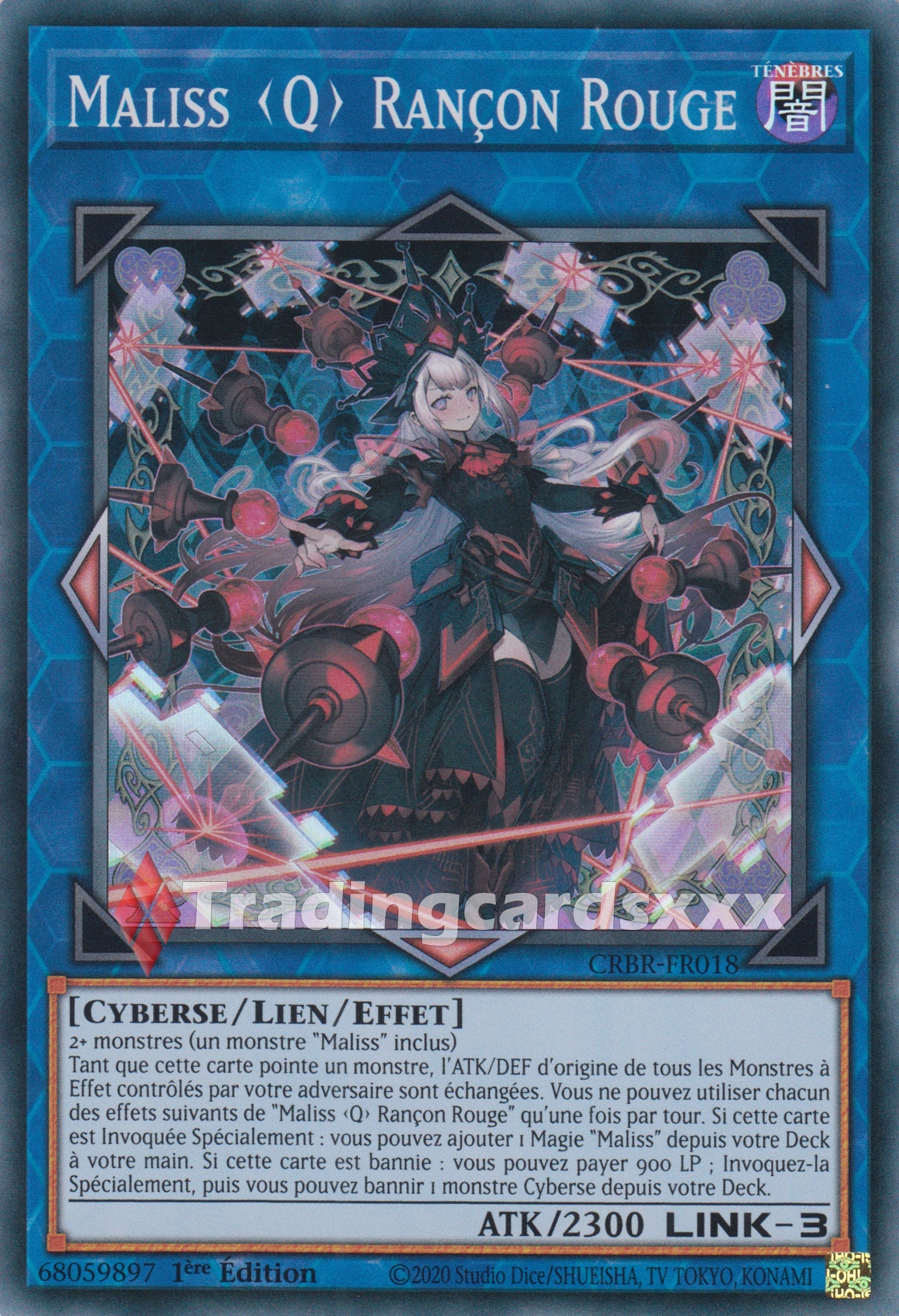 Yu-Gi-Oh! Maliss Q Rançon Rouge : SR CRBR-FR018
